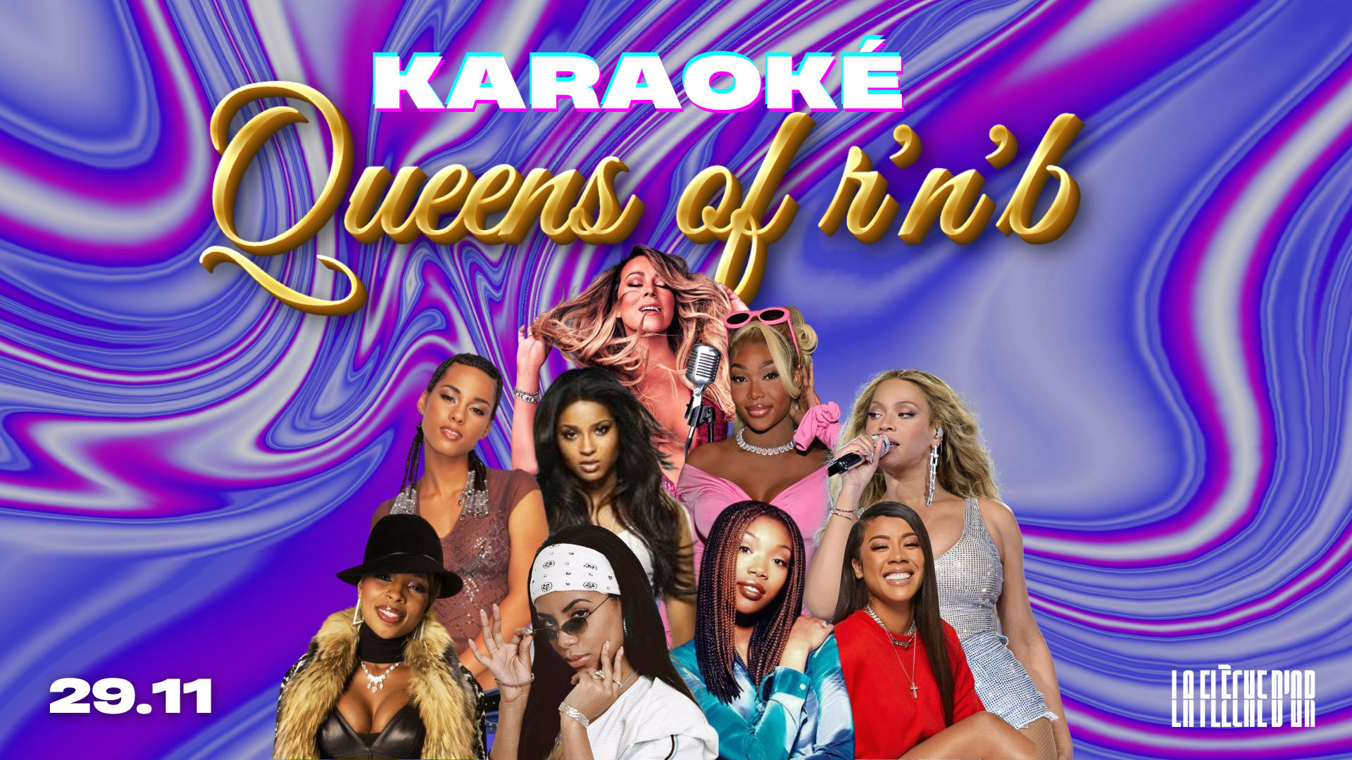 Queens Of R'n'b - Les Karaokés De La Flèche Cover