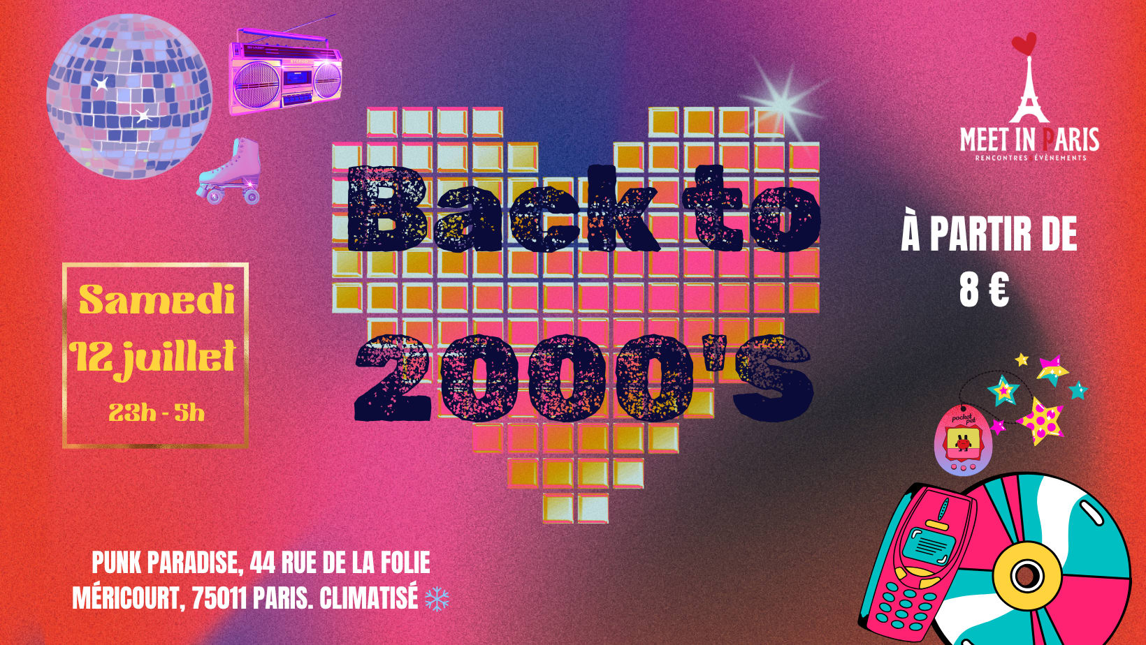 Soirée Années 2000's Cover