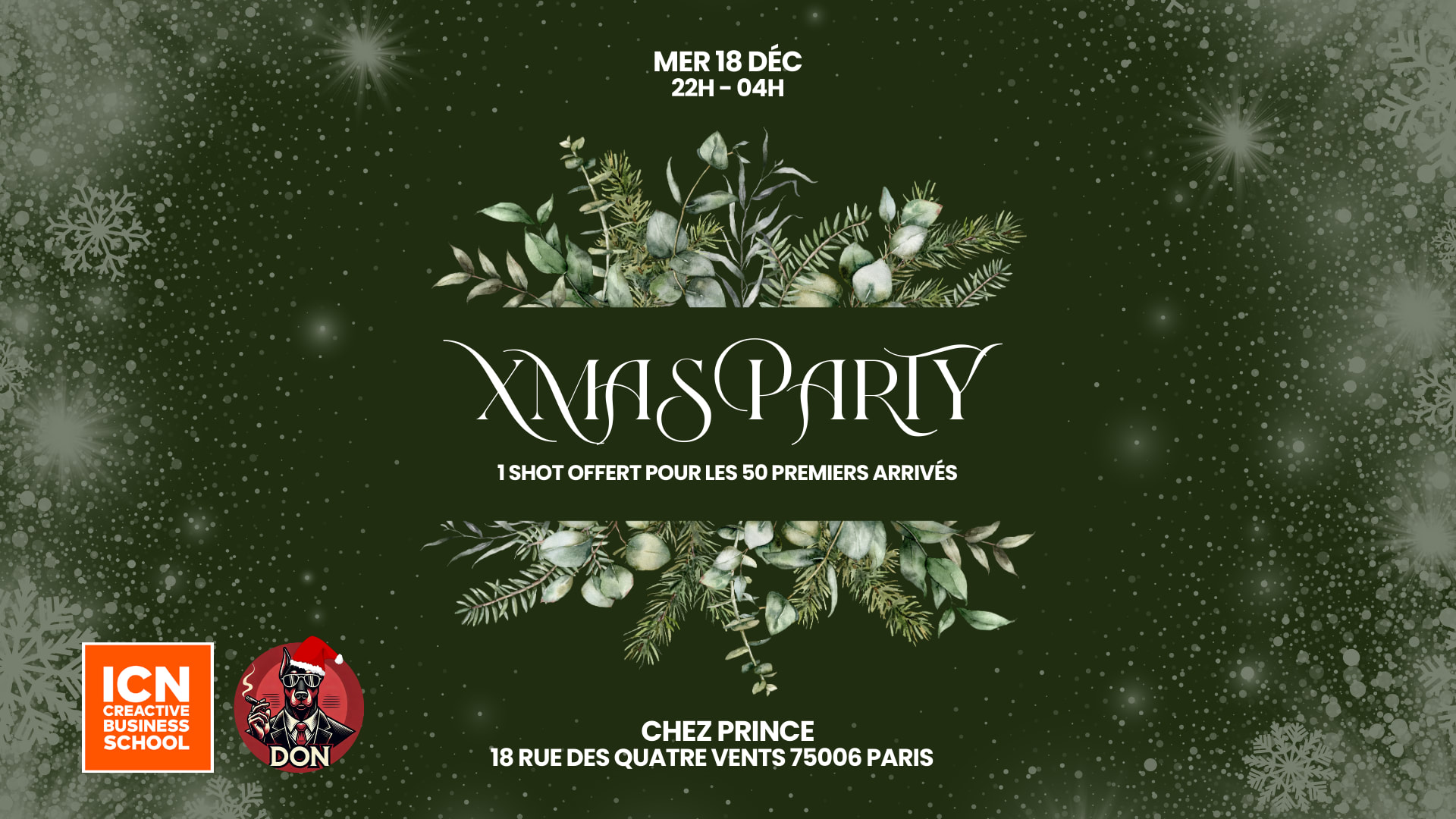X-Mas Party | 18 Dec Cover
