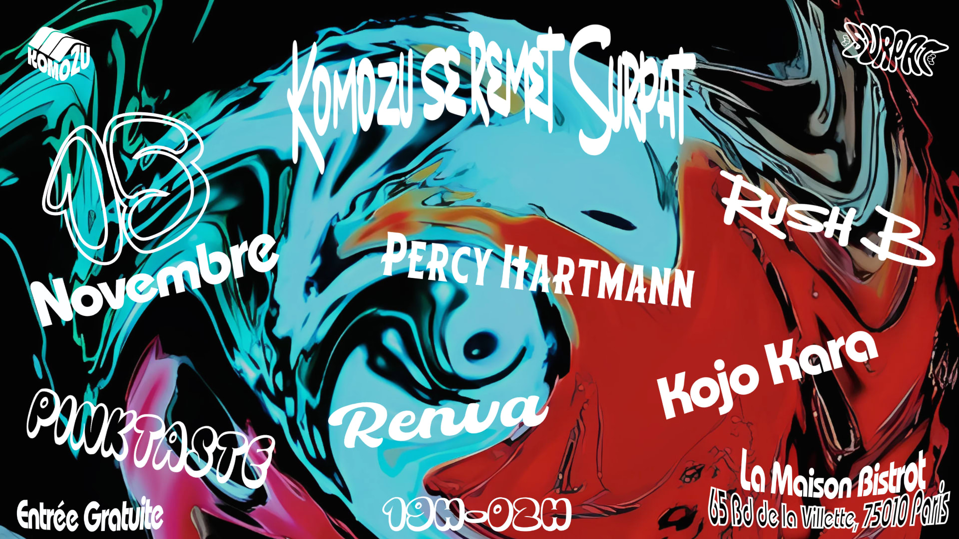 Surpat : Komozu Records Cover