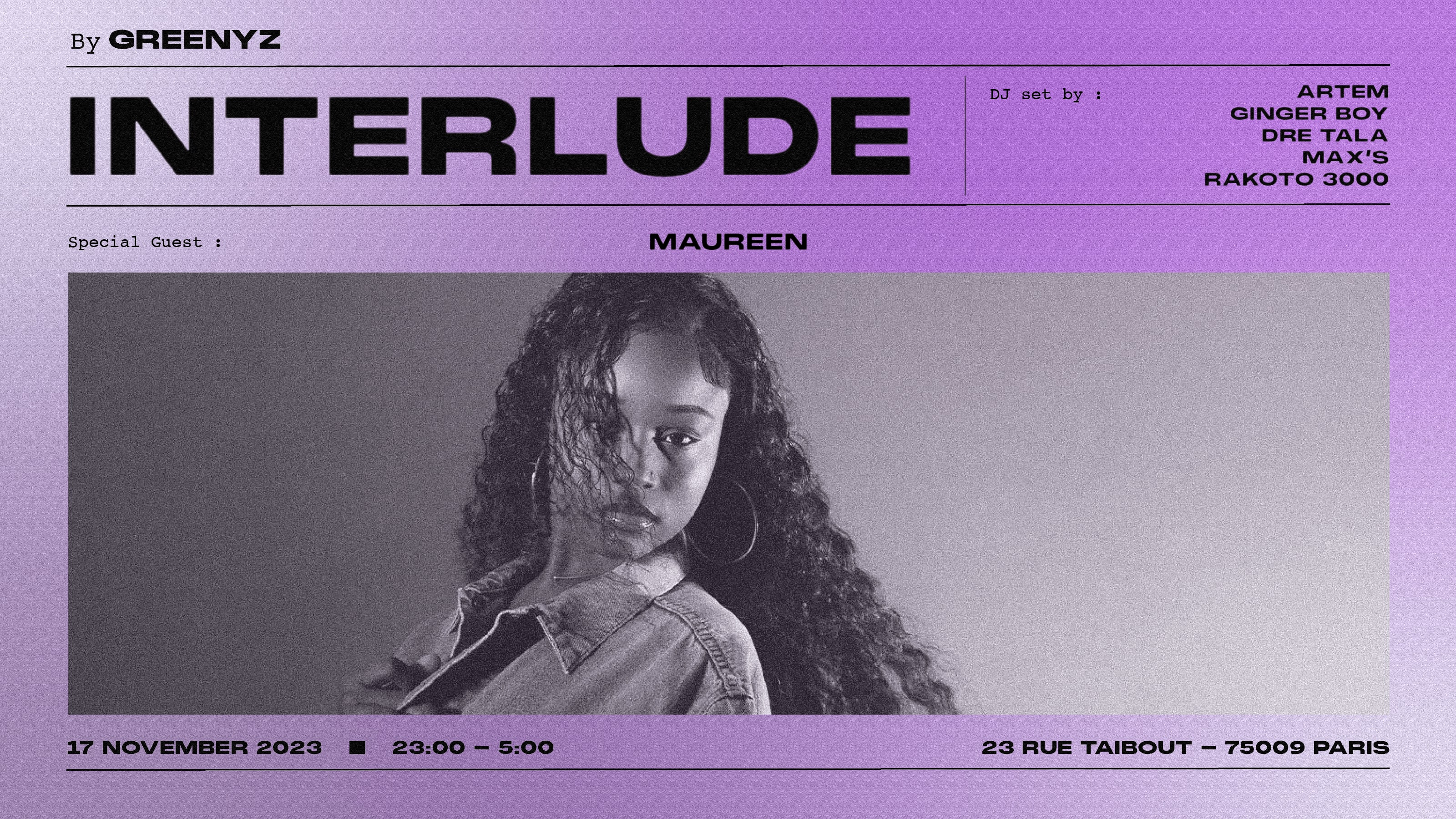 Interlude X Maureen Cover
