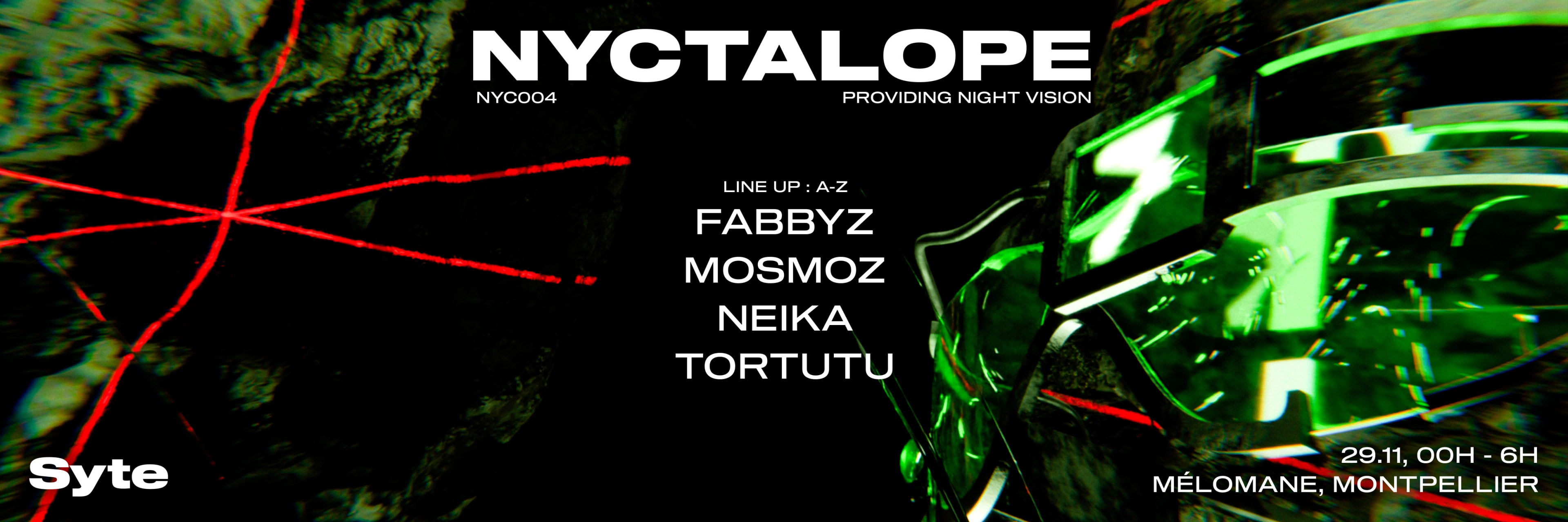 Nyctalope : Neika, Mosmoz, Fabbyz, Tortutu Cover
