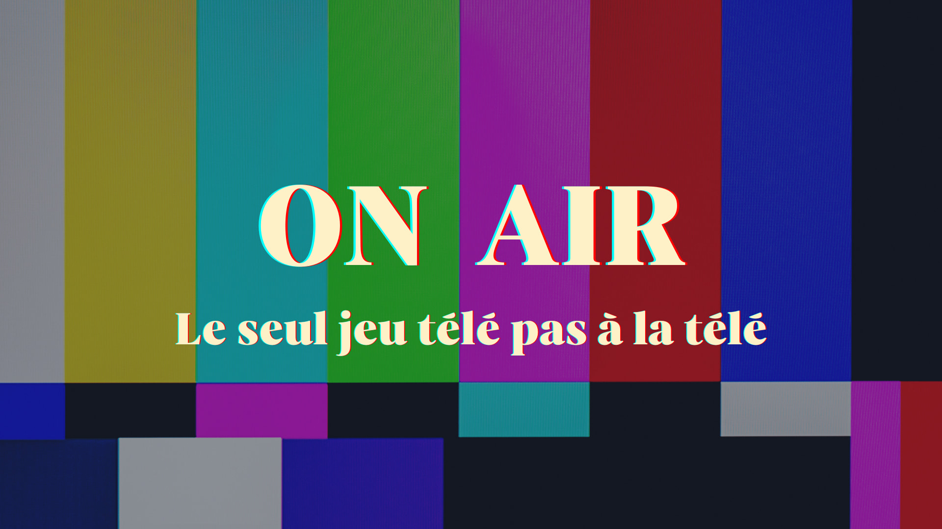 On Air - Le Seul Jeu Télé Pas À La Télé Cover