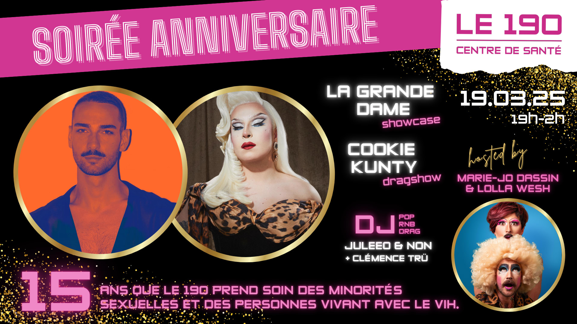Le 190 Fête Ses 15 Ans ! Cover
