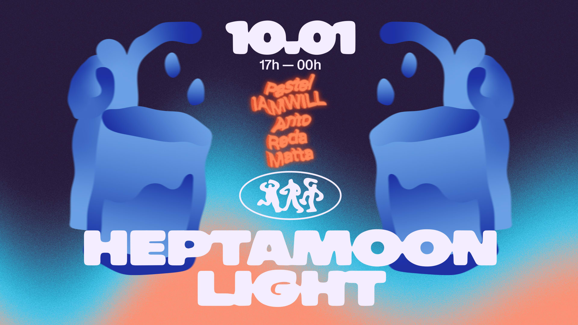 Heptamoonlight W/Pastel, Anto, Iamwill, Matta, Reda Cover