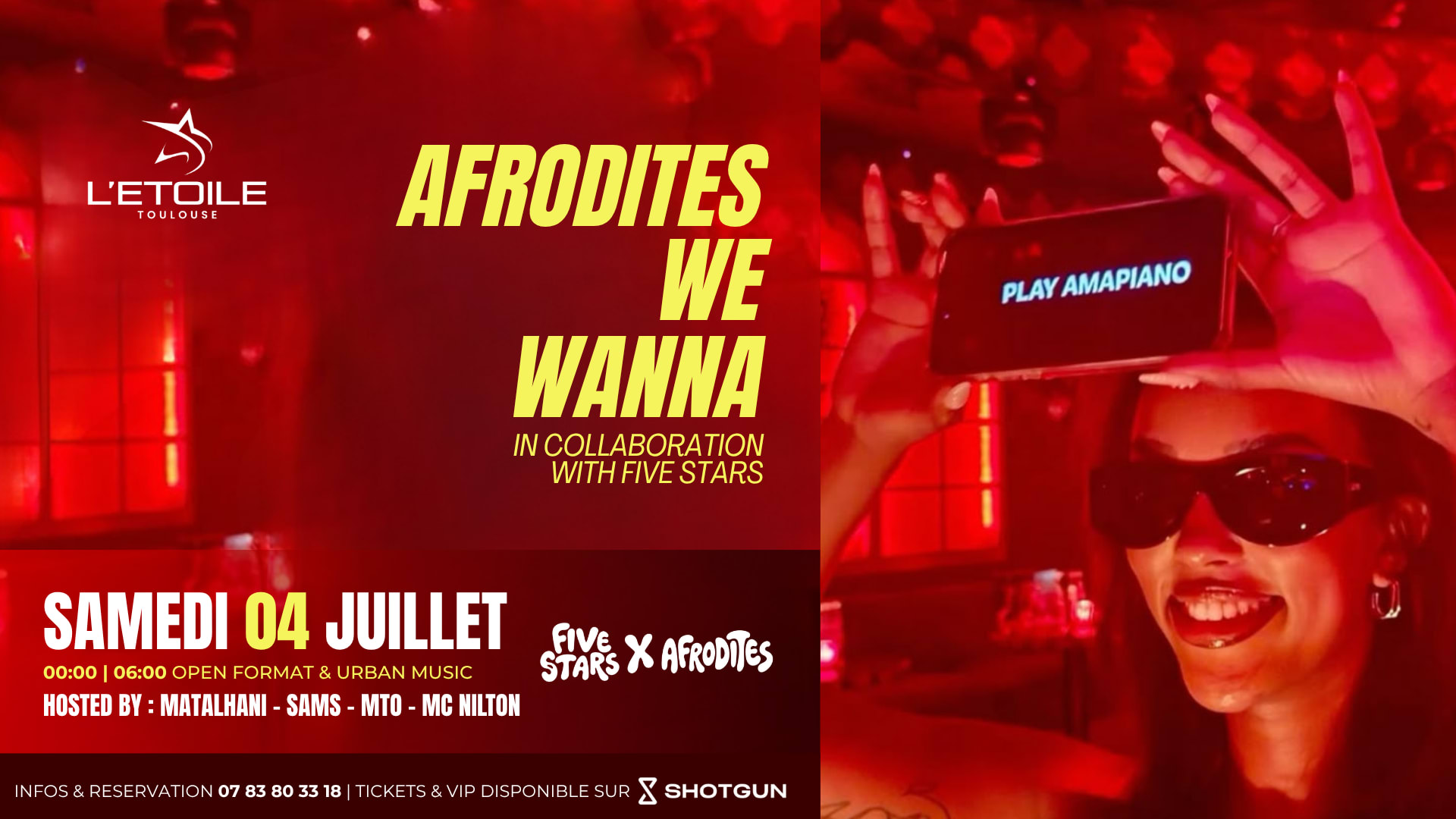 Five Stars X Les Afrodites Cover