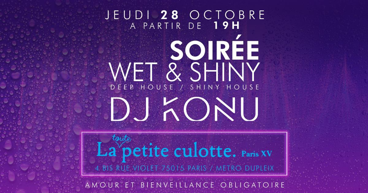 Wet & Shiny - Dj Konu Cover