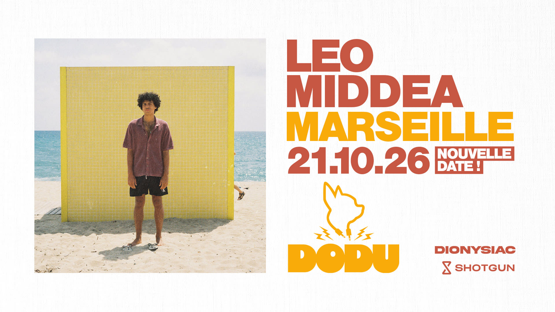 Leo Middea Au Dodu - Marseille - Nouvelle Date Cover