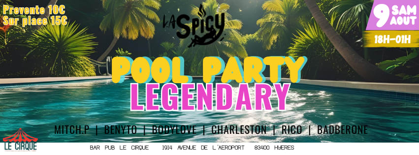 Pool Party Legendary Cover