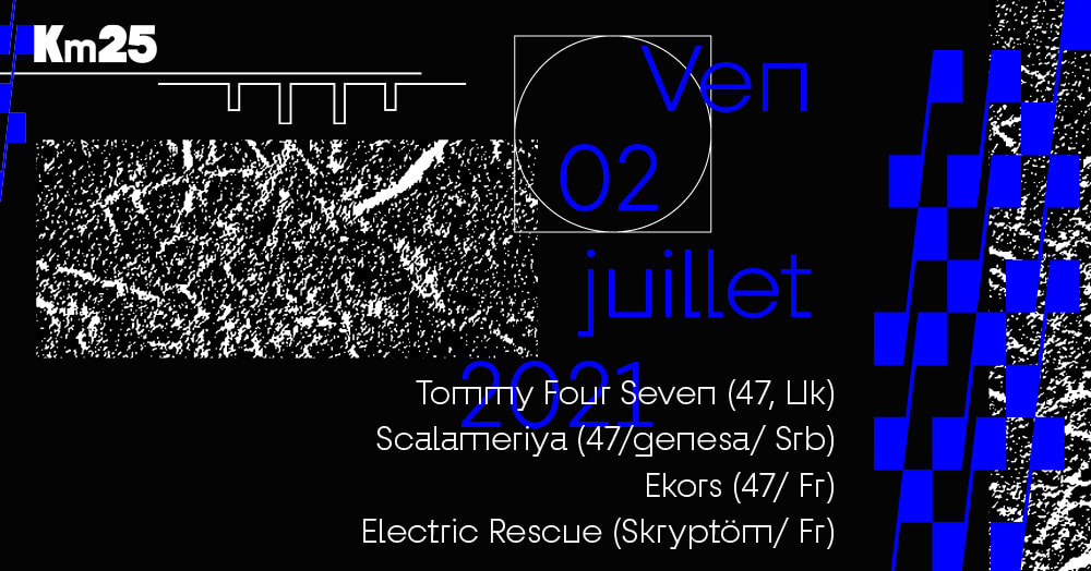 Skryptöm Invite Tommy Four Seven, Scalameriya, Ekors, Electric Rescue. Cover