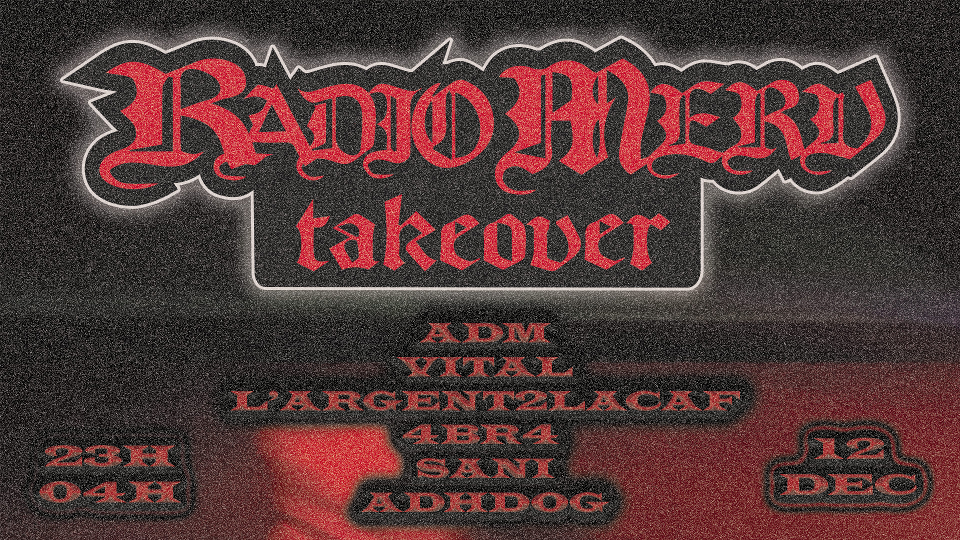 Radio Merv' Takeover - Rap To Bass Cover