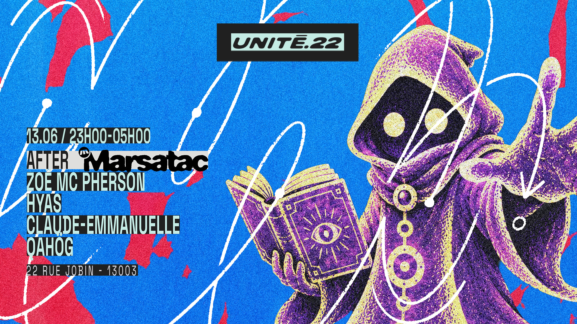 Unité.22 X After Marsatac : Claude-Emmanuelle, Hyas & More Cover