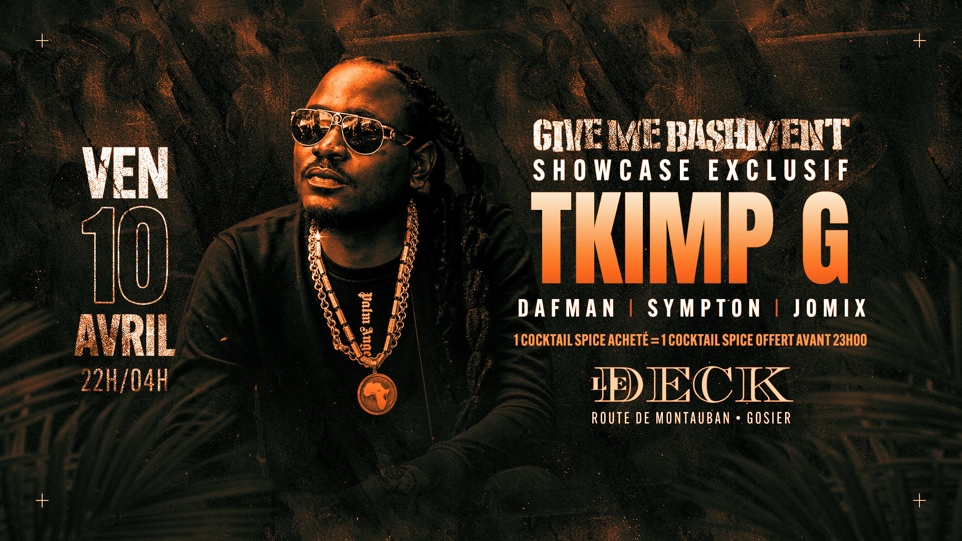 Give Me Bashment - T Kimp G En Showcase Cover