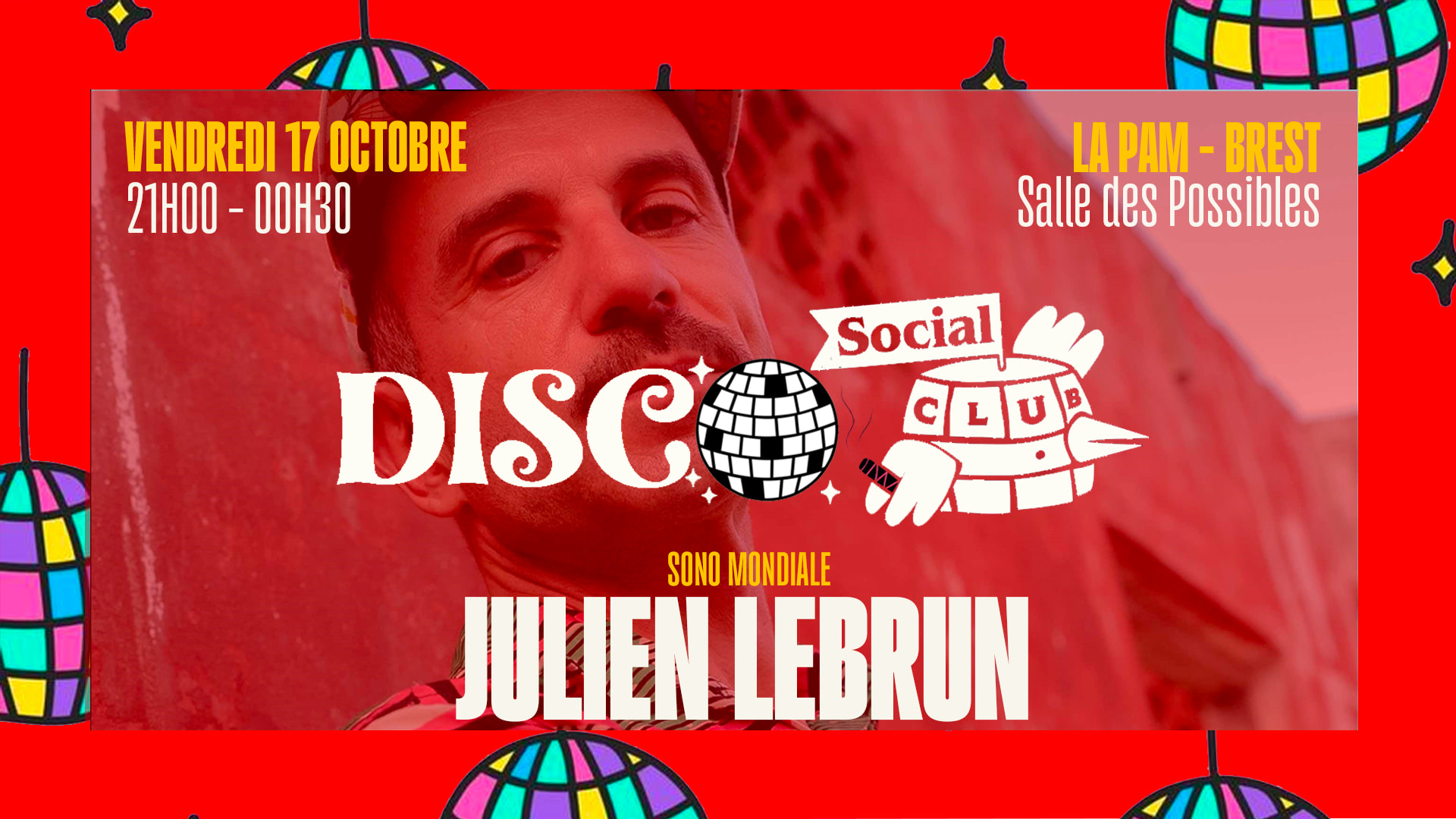 Disco Social Club - Julien Lebrun Cover