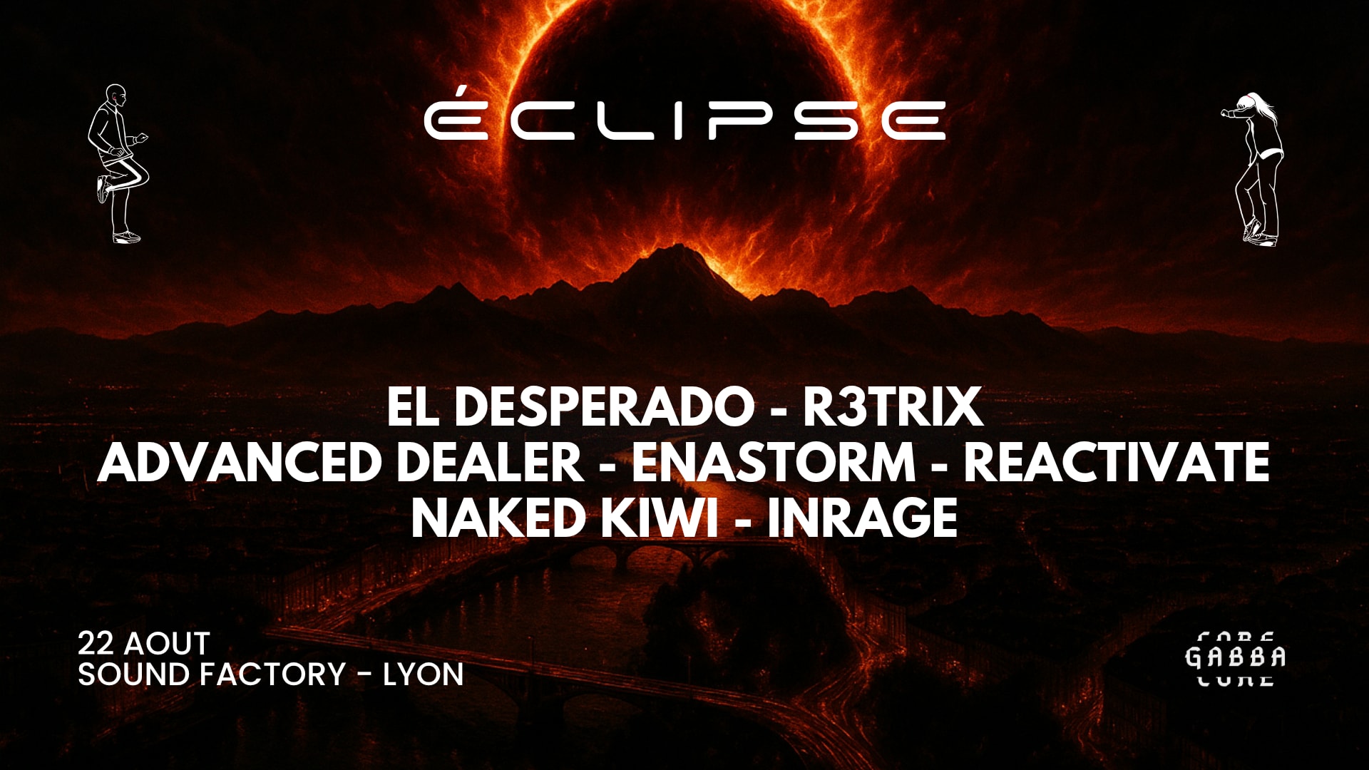 Gabbacore : Éclipse Cover