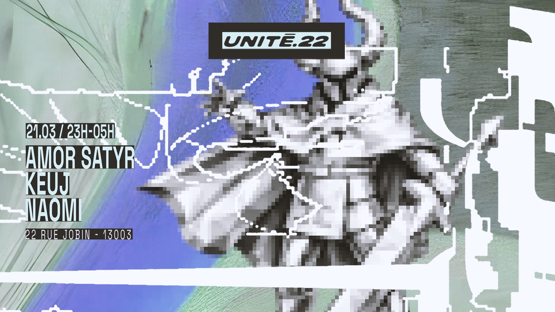 Unité.22 : Amor Satyr, Keuj, Naomi Cover