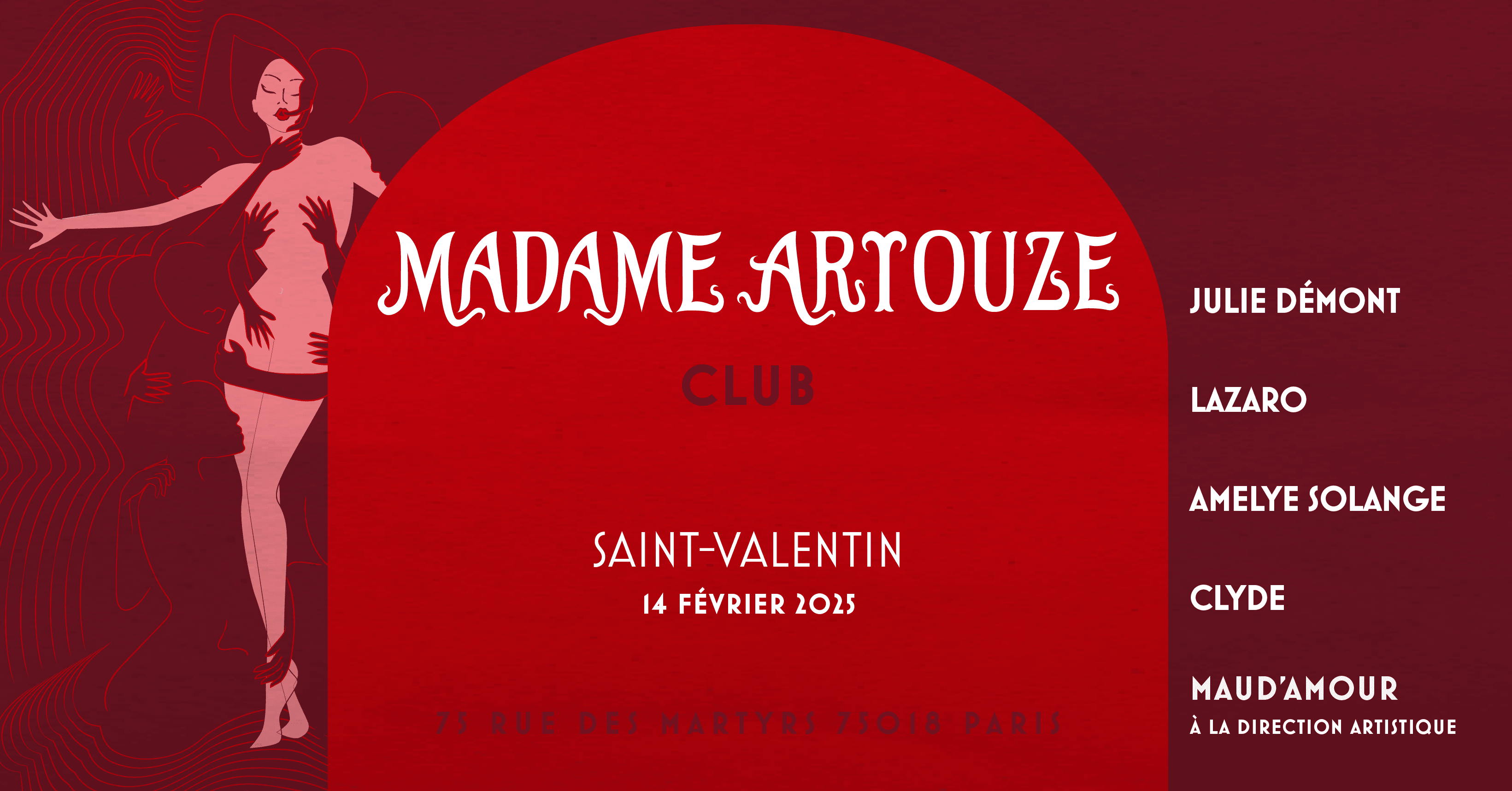Madame Artouze Club - Spéciale Saint Valentin Cover