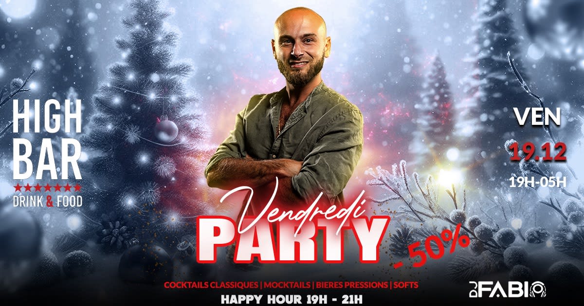 Vendredi Party Cover