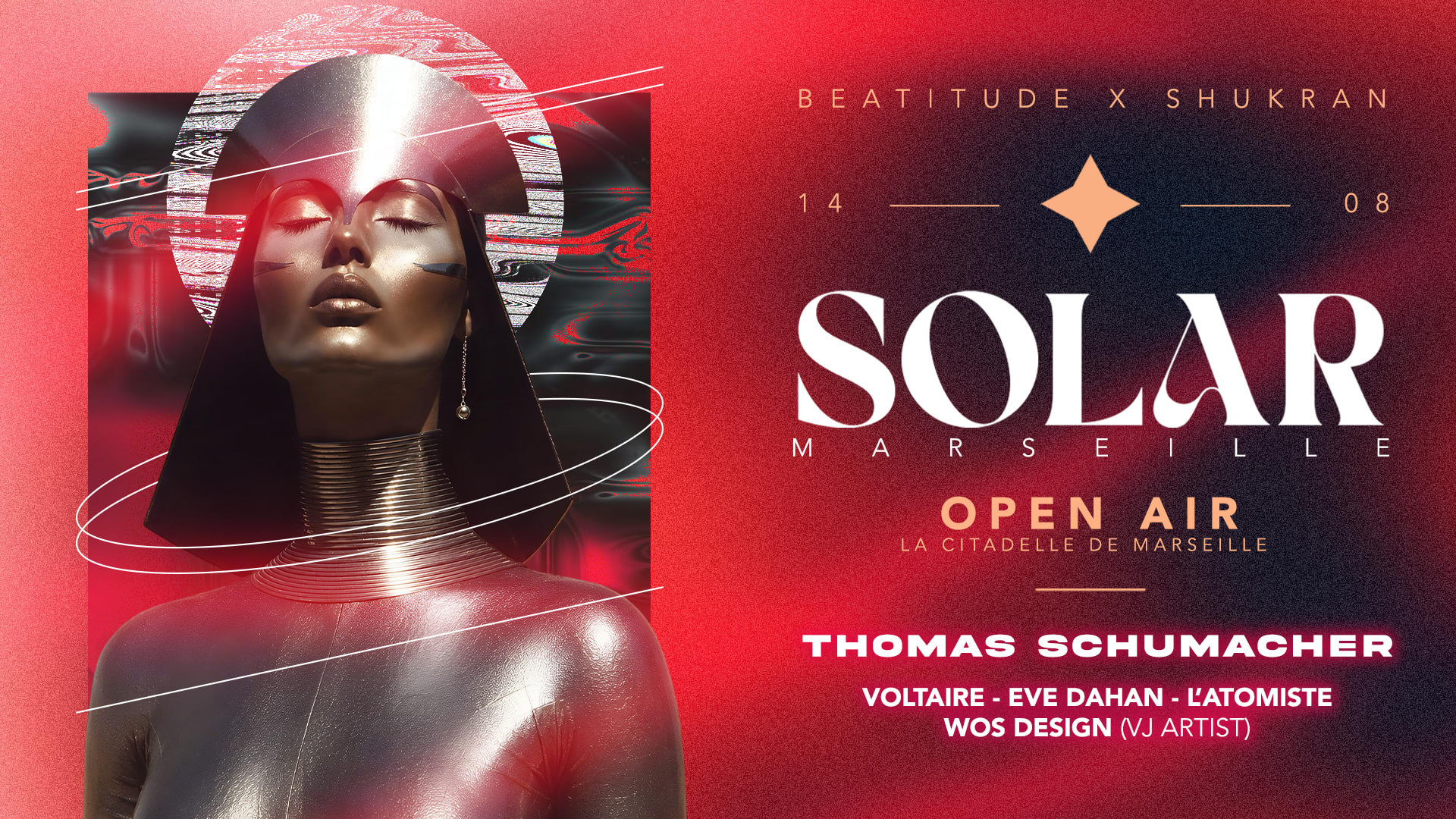 Solar [Open Air] : Thomas Schumacher @La Citadelle Cover