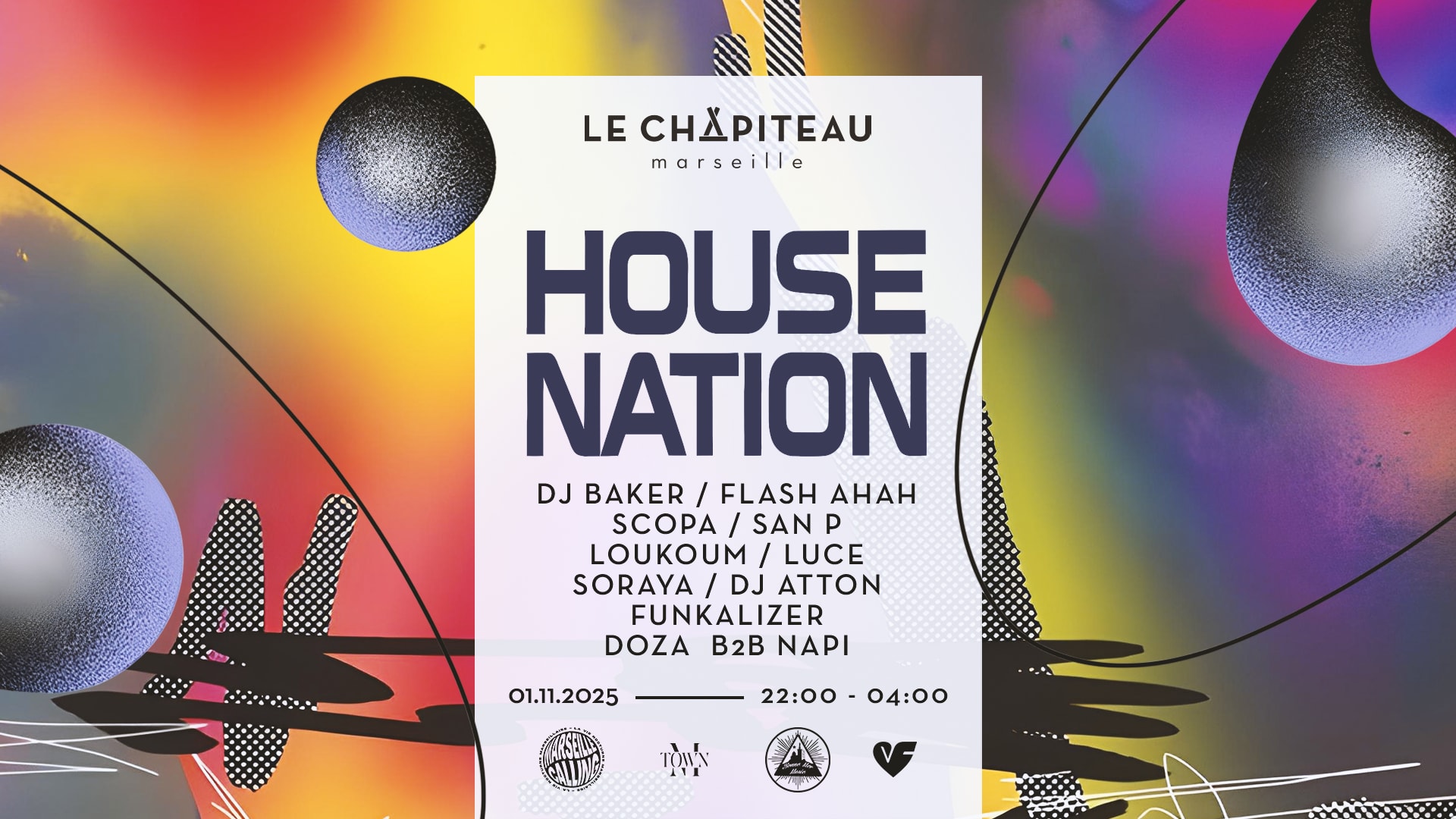 House Nation W/Dj Baker, Flash Ahah, Scopa, San P... Cover