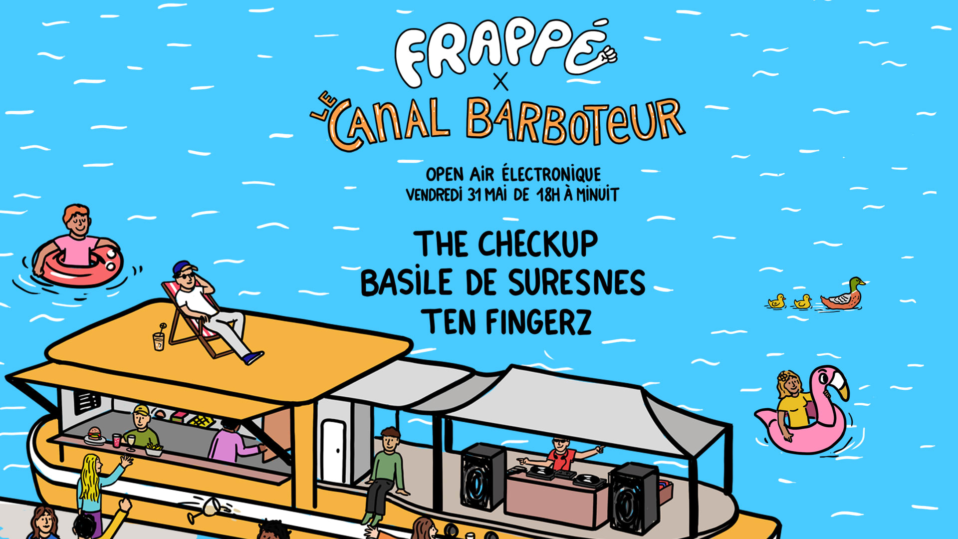 Frappé X Le Canal Barboteur Cover