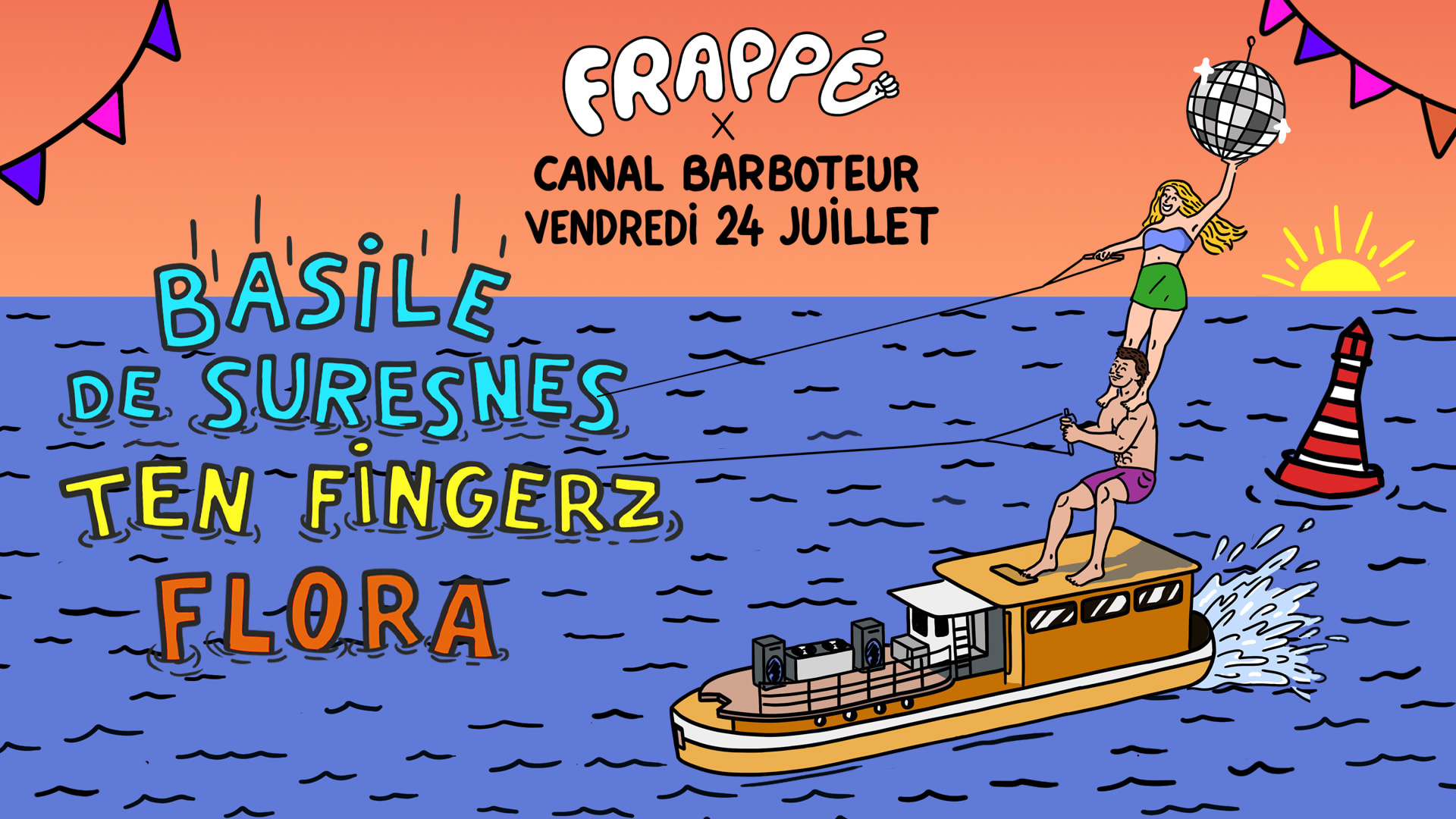 Frappé Au Barboteur - Free Open Air Cover