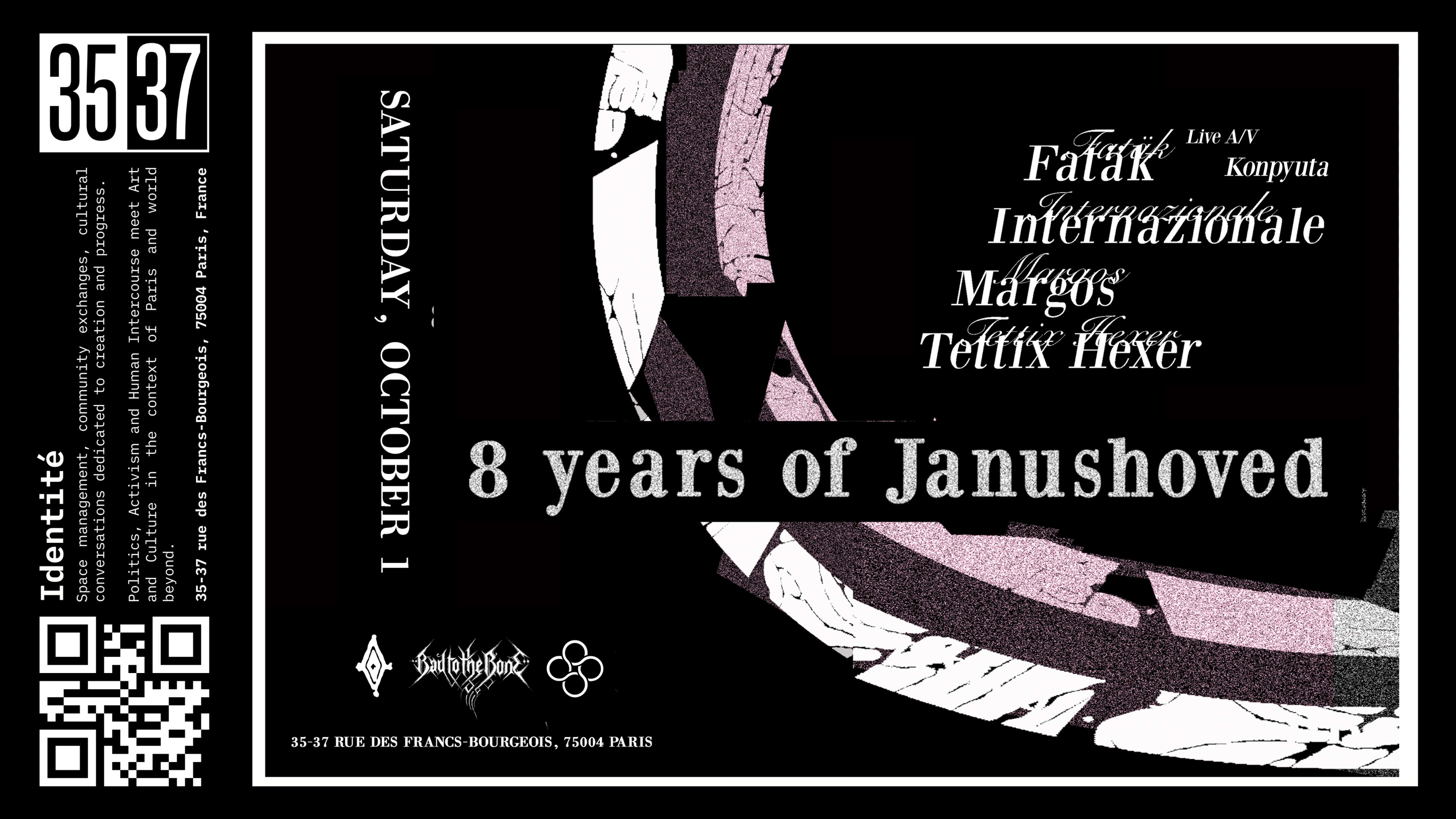 3537 Invites Janushoved For Their 8-Year Anniversary Cover