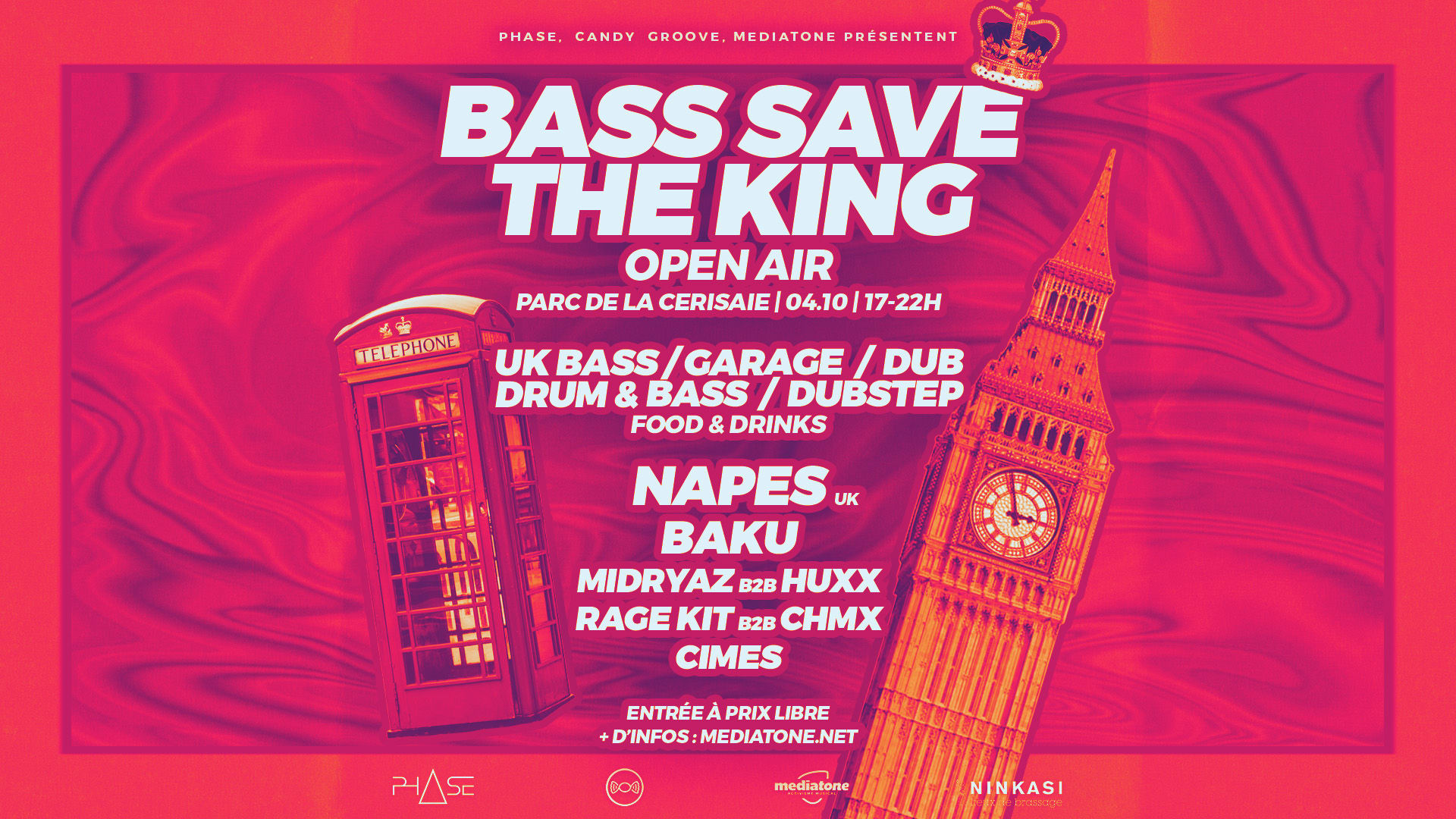 Bass Save The King [Open Air] Cover