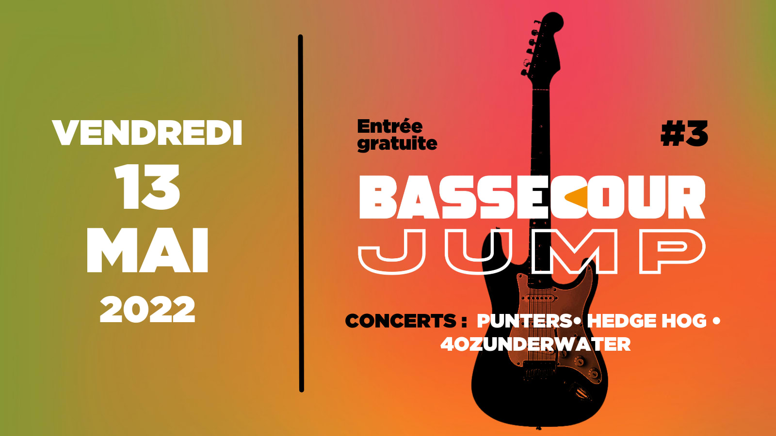 Bassecour Jump #3 W/ Punpers, Hedge Hog & 4ozunderwater Cover