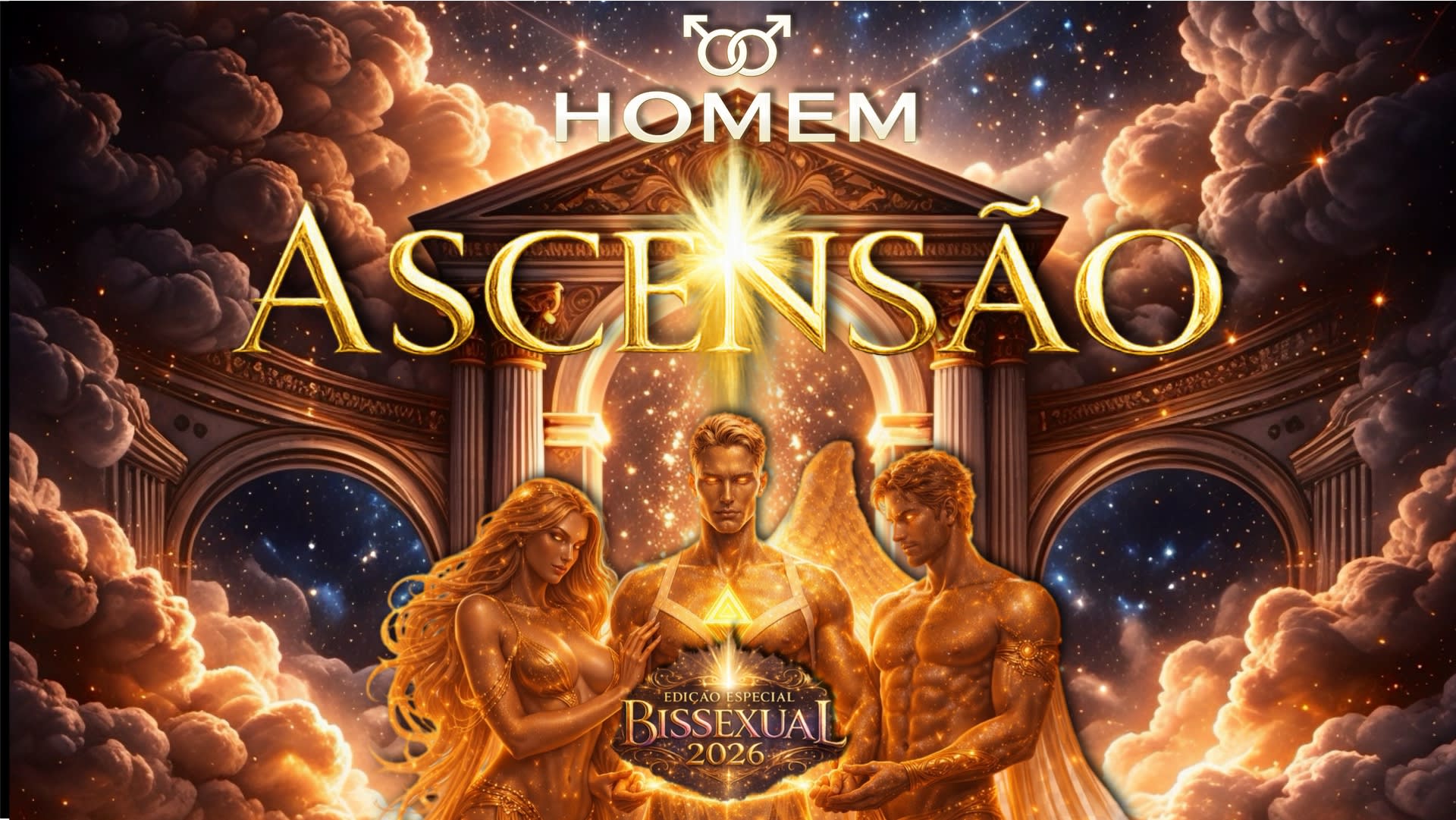 Festa Homem Ascensão: Edição Bissexual 2026 Cover