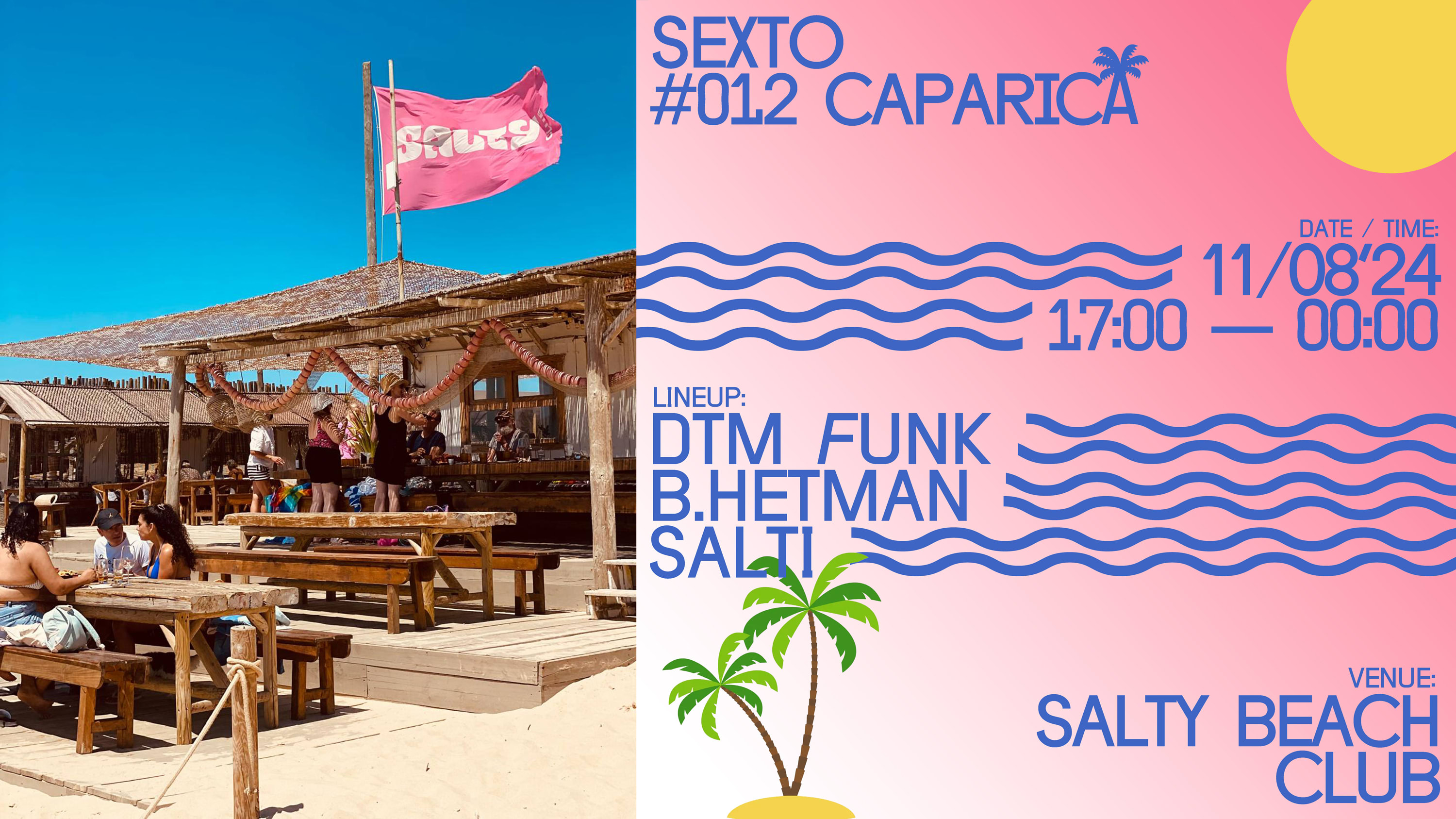 Sexto #012 Caparica With Dtm Funk, Salty, B.Hetman Cover