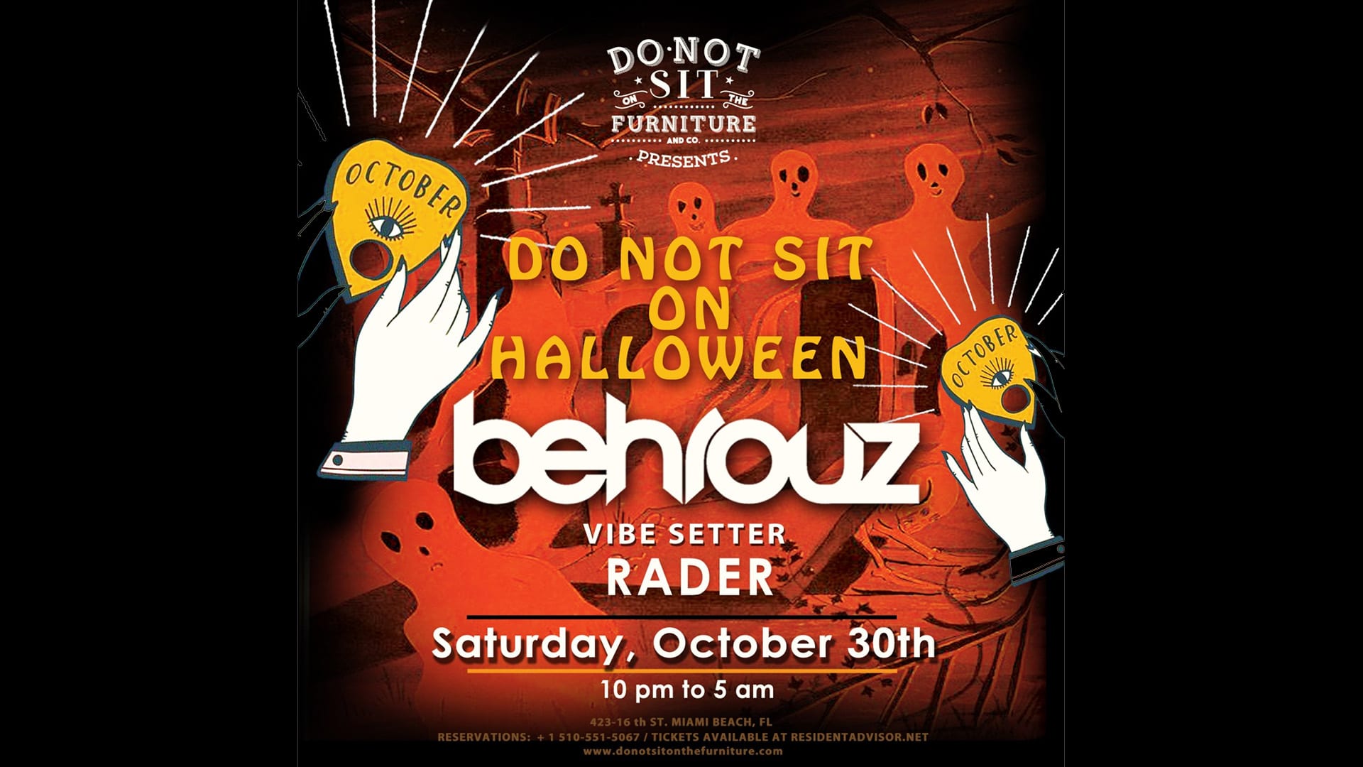 Behrouz At Do Not Sit On Halloween Cover