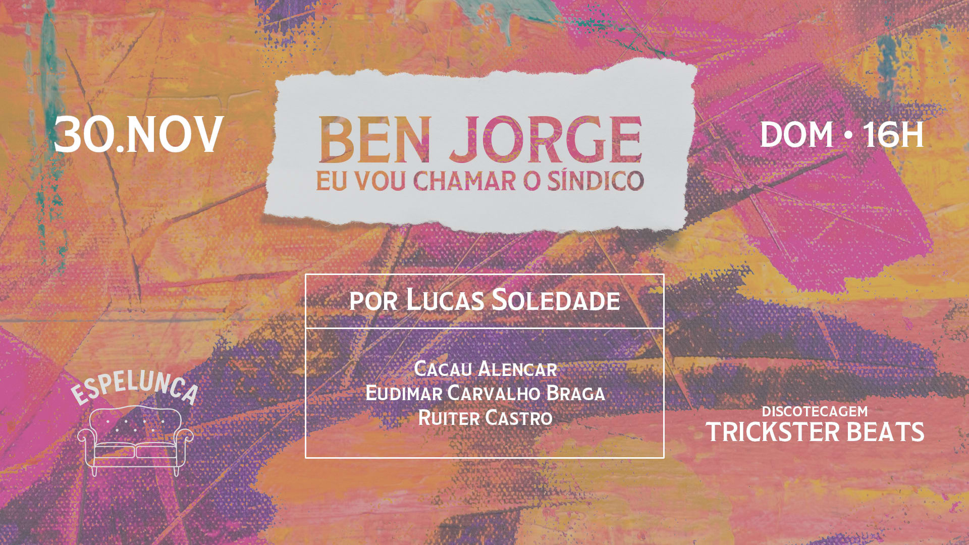 Ben Jorge Eu Vou Chamar O Sindico ( Por Lucas Soledade ) Cover