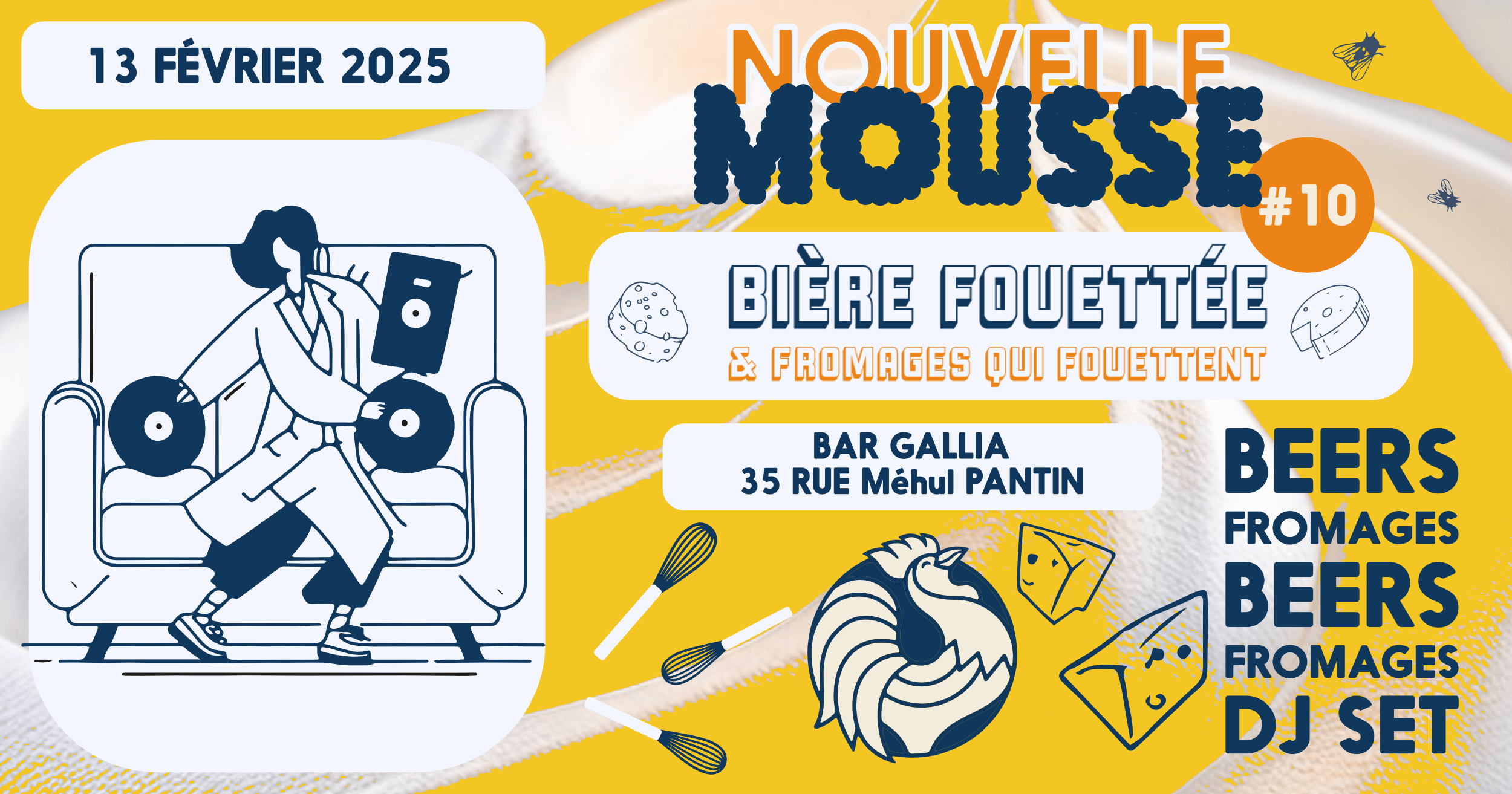 Nouvelle Mousse #10 : La Bière Fouettée Au Bar Galilia Cover