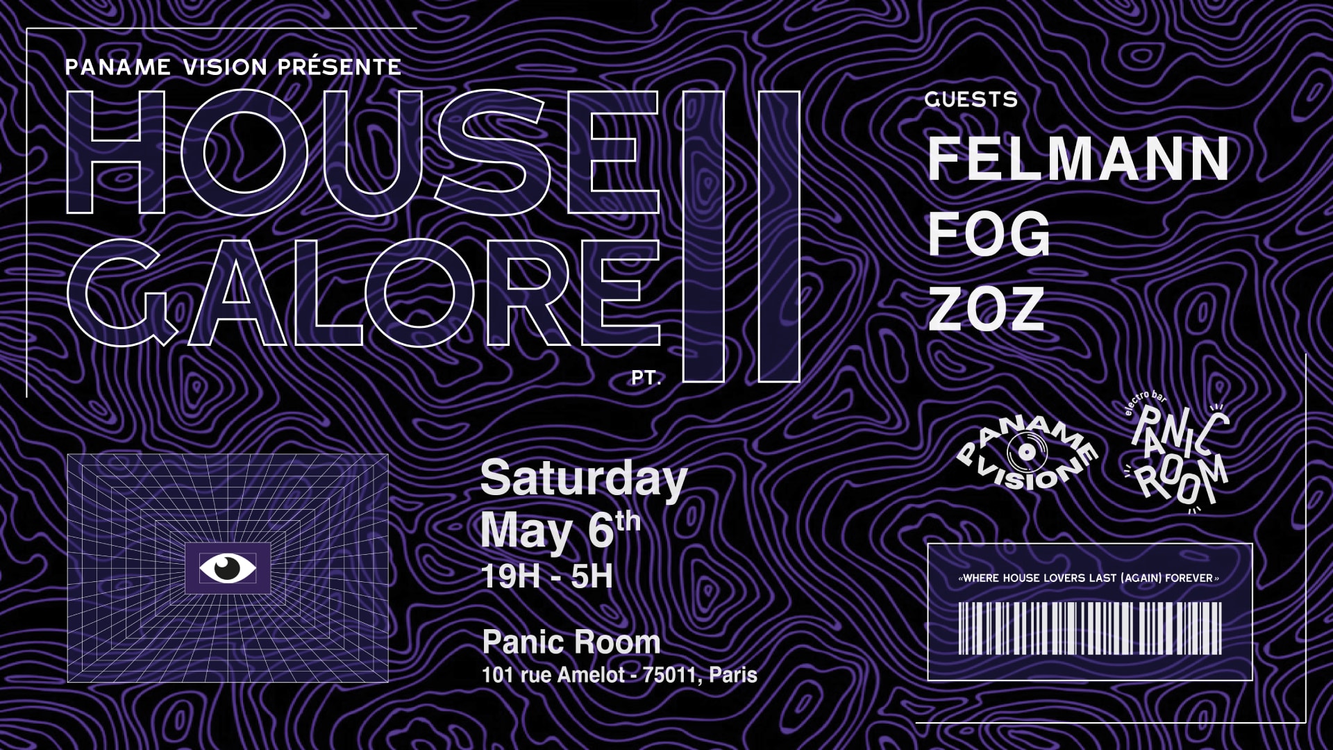 Paname Vision Pt.2: House Galore Cover