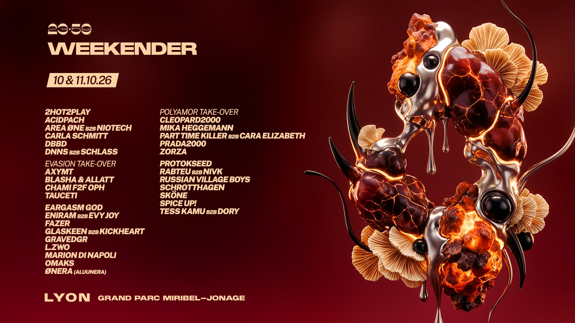 23:59 - Weekender 2026 Cover