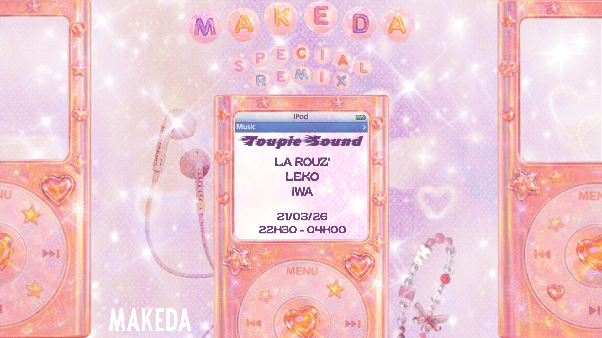 Makeda X Toupie Sound Special Remix #3 Cover
