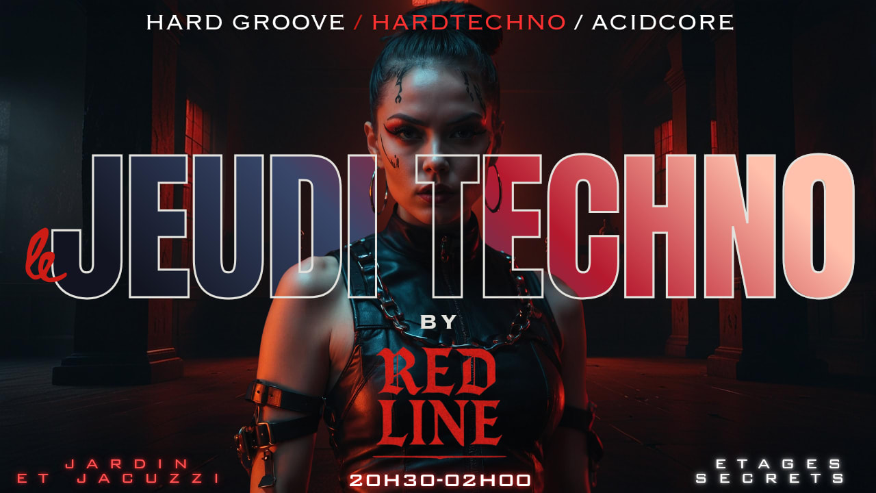 Le Jeudi Techno By Redline Cover