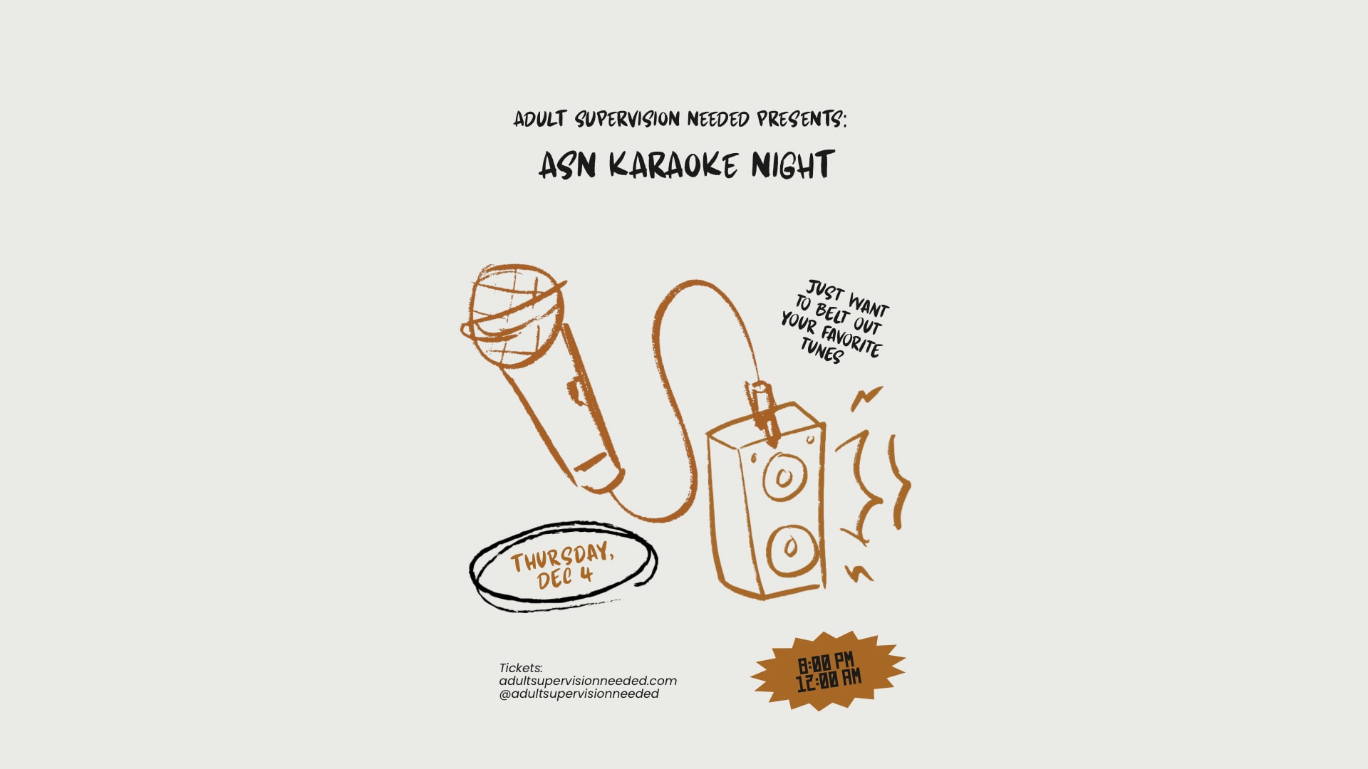 Asn Karaoke Night Cover