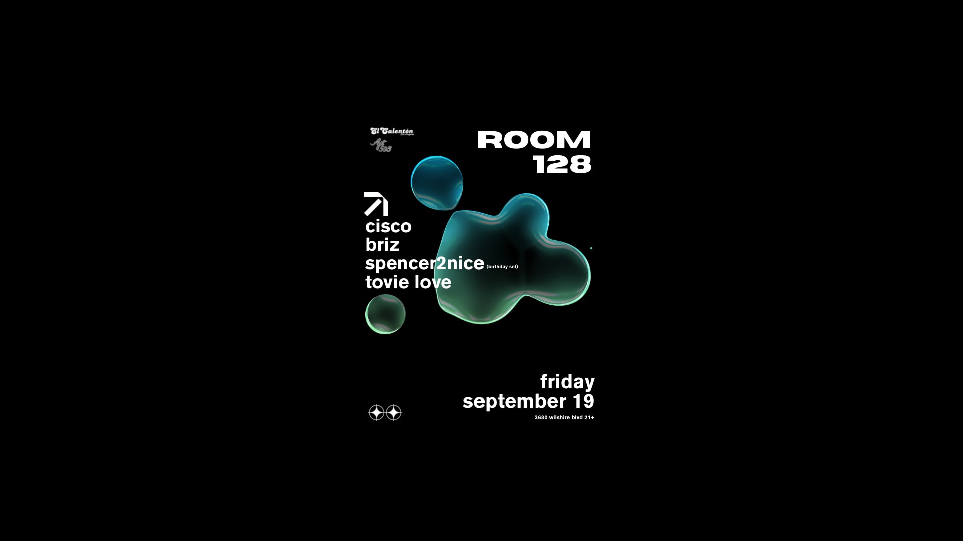 Room 128 : Spencer2nice Bday Cover