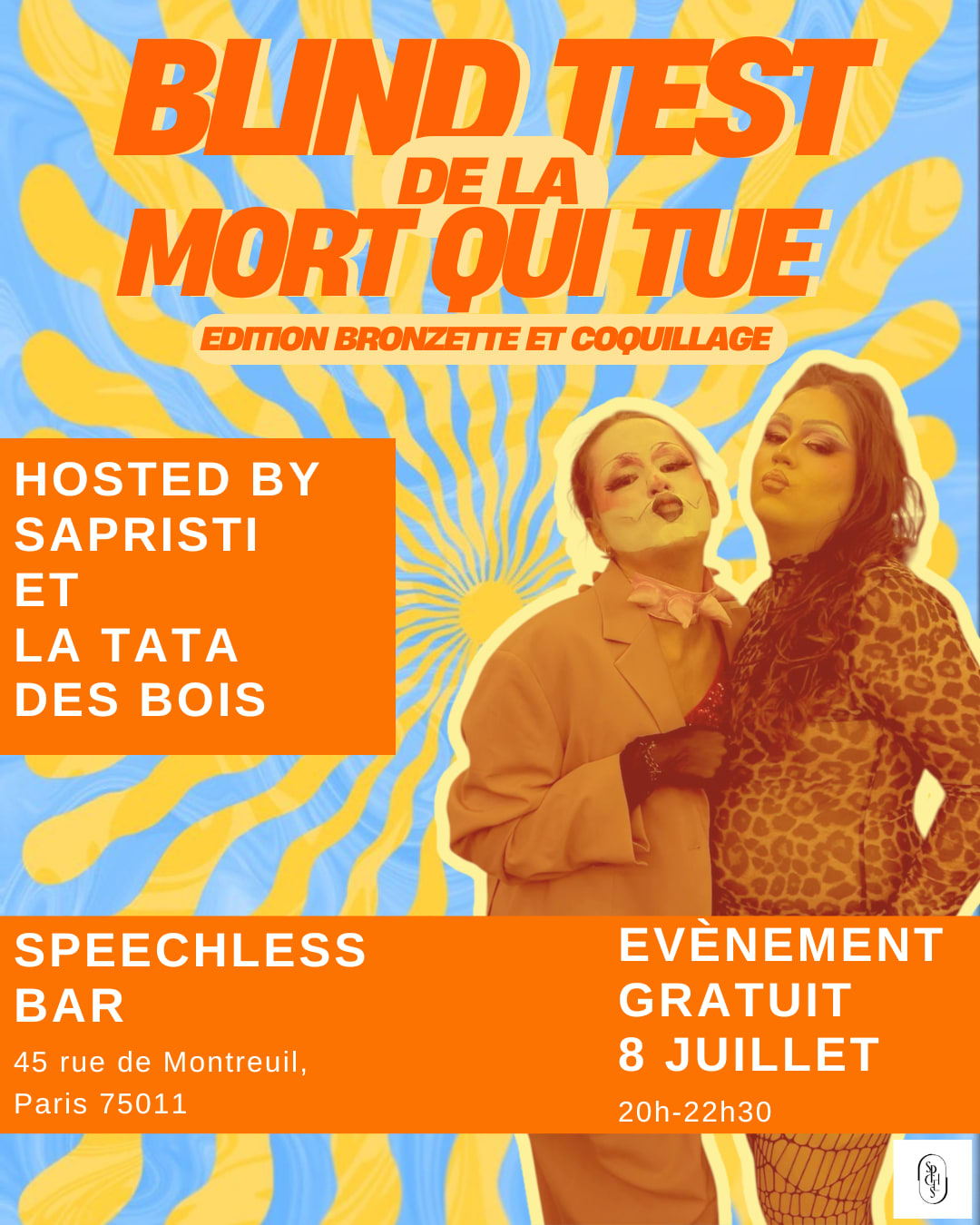 Blind Test Drag - Edition Bronzette Et Coquillages Cover