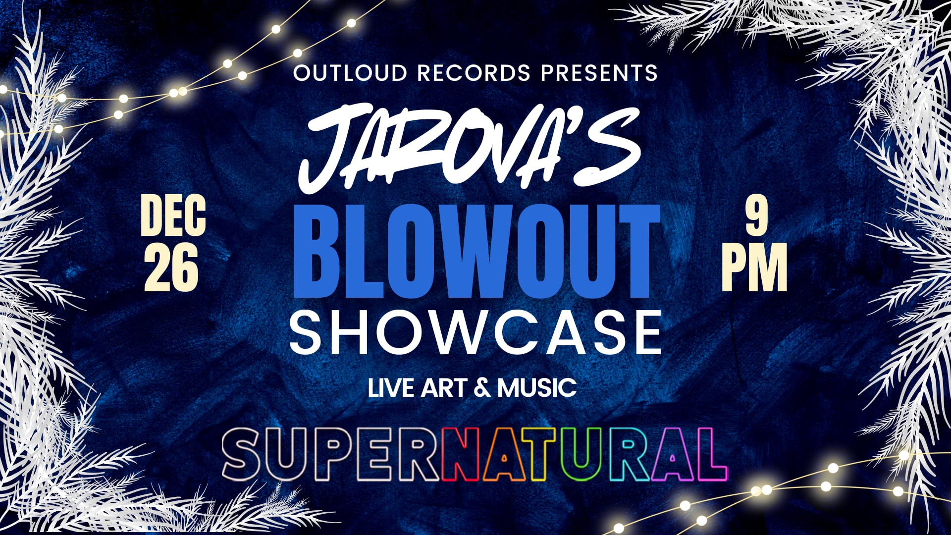 Blowout Showcase 2025 Cover