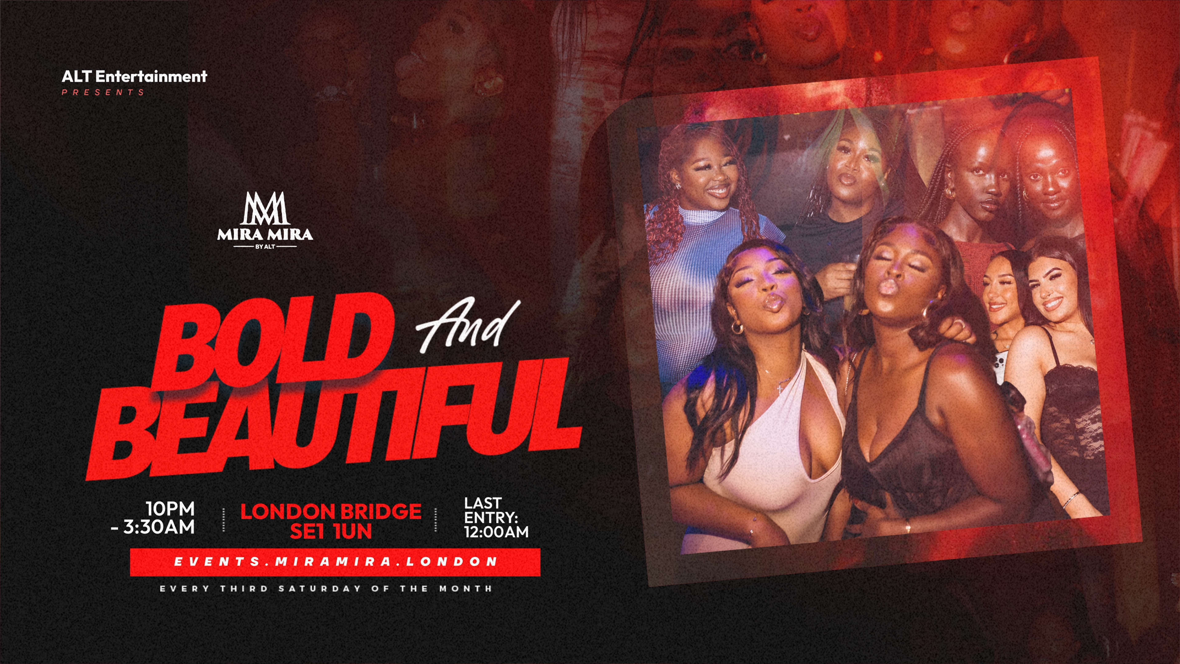 Bold & Beautiful Party ~ Mira Mira #Valentinespecial Cover