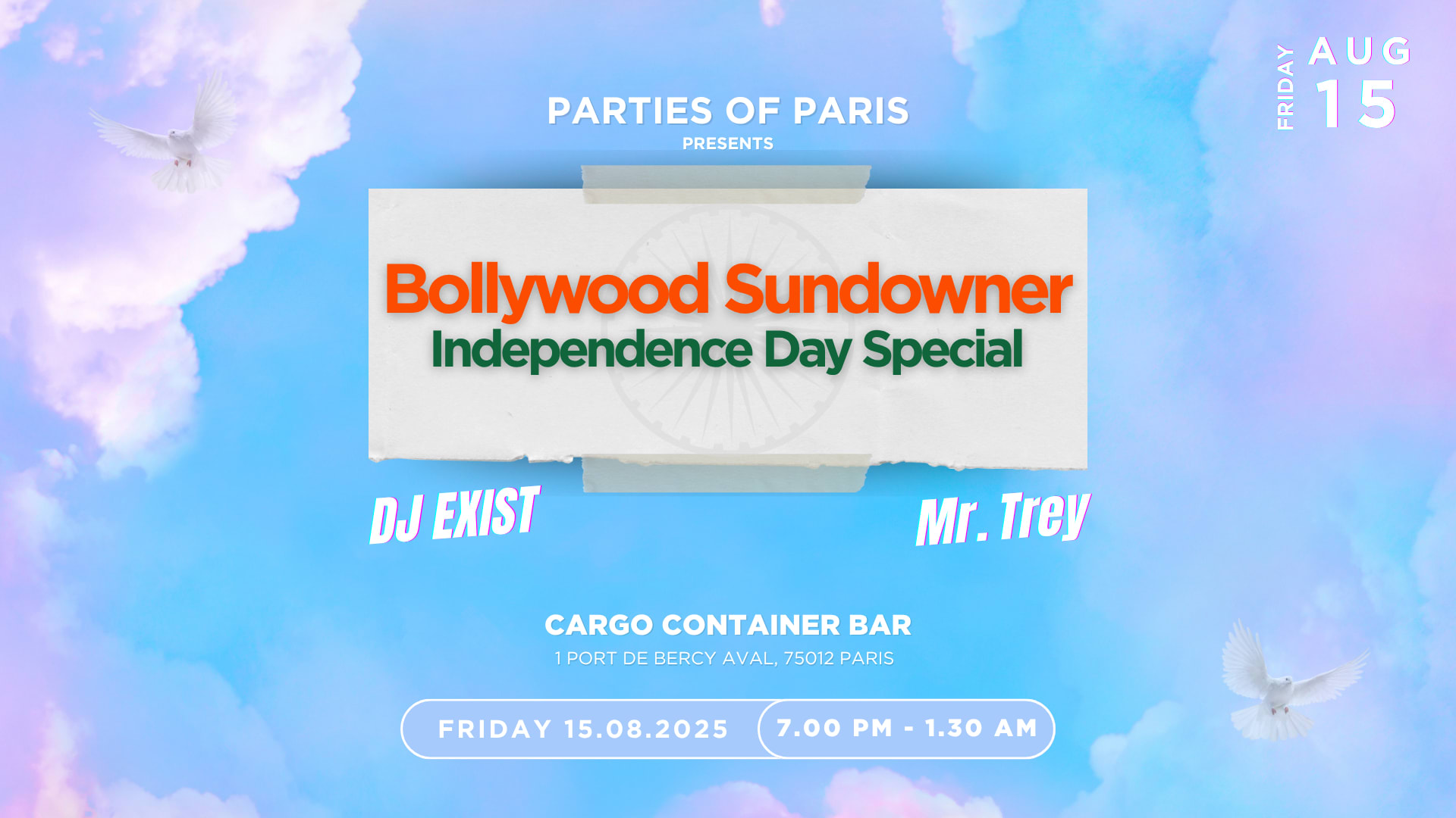 Cargo | Bolllywood Sundowner X Independance Day Cover