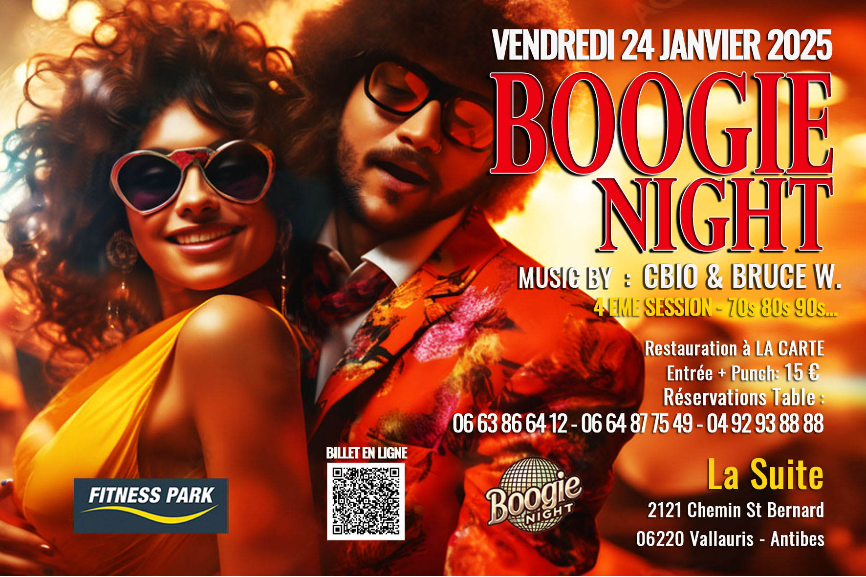 "Boogie Night" Session 4 By Cbio & Bruce W. 70s 80s 90s Cover