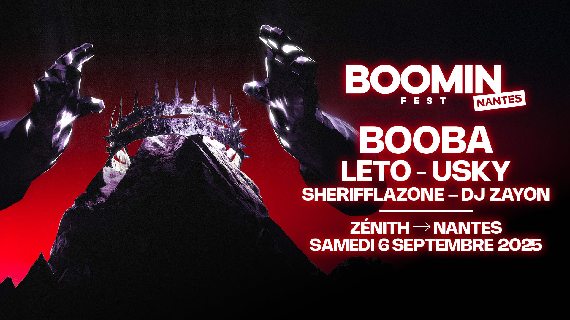 Boomin Fest Nantes 2025 Cover