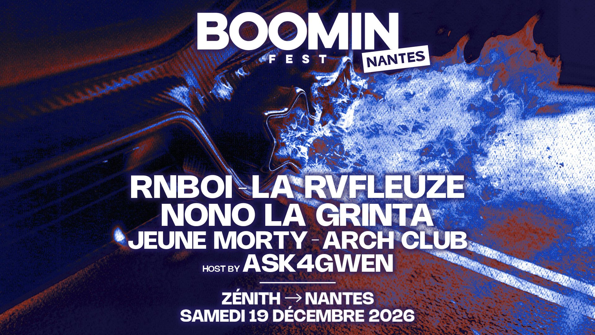 Boomin Fest Nantes 2026 Cover