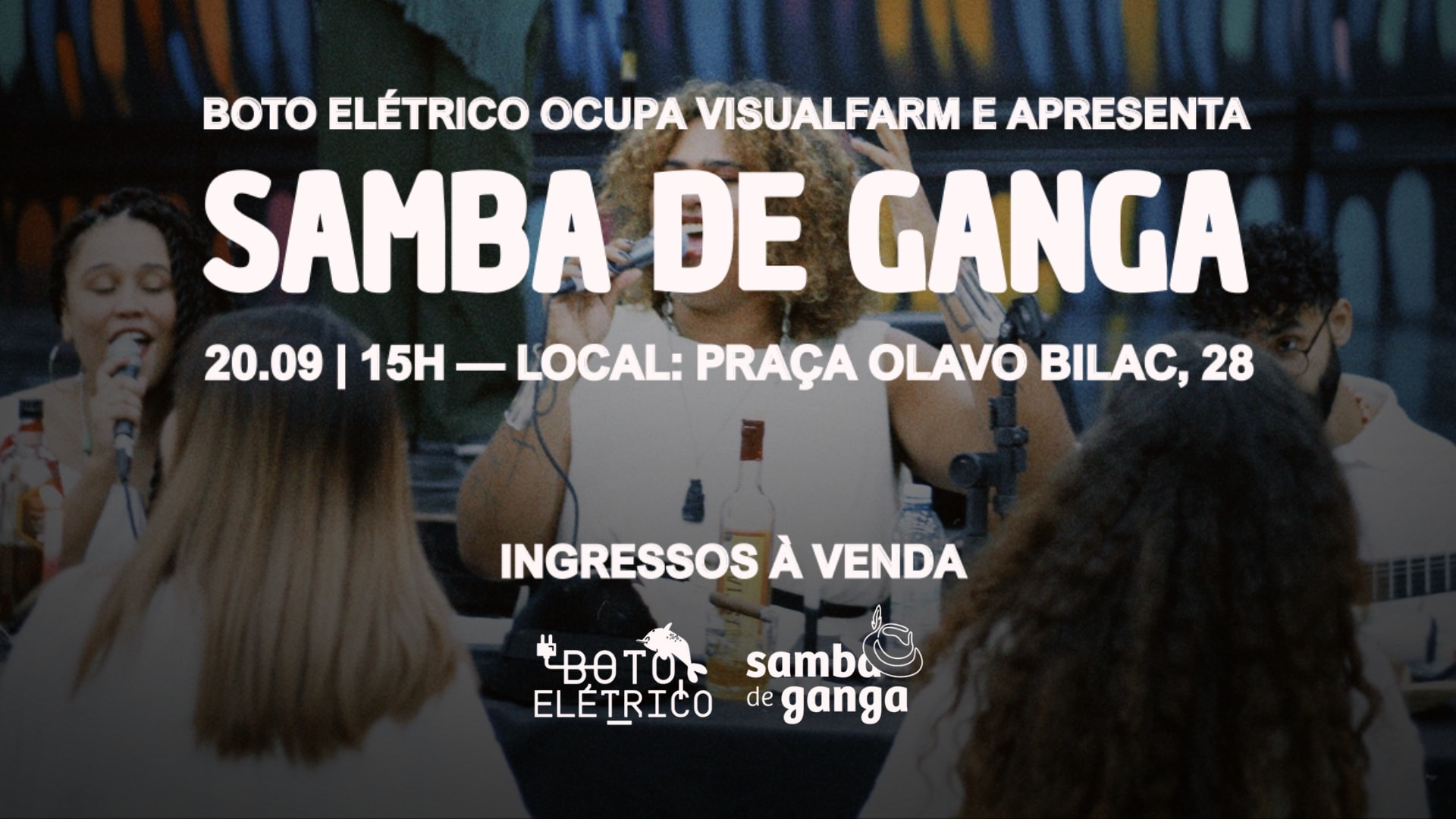 Boto Elétrico Ocupa Visualfarm: Samba De Ganga Cover