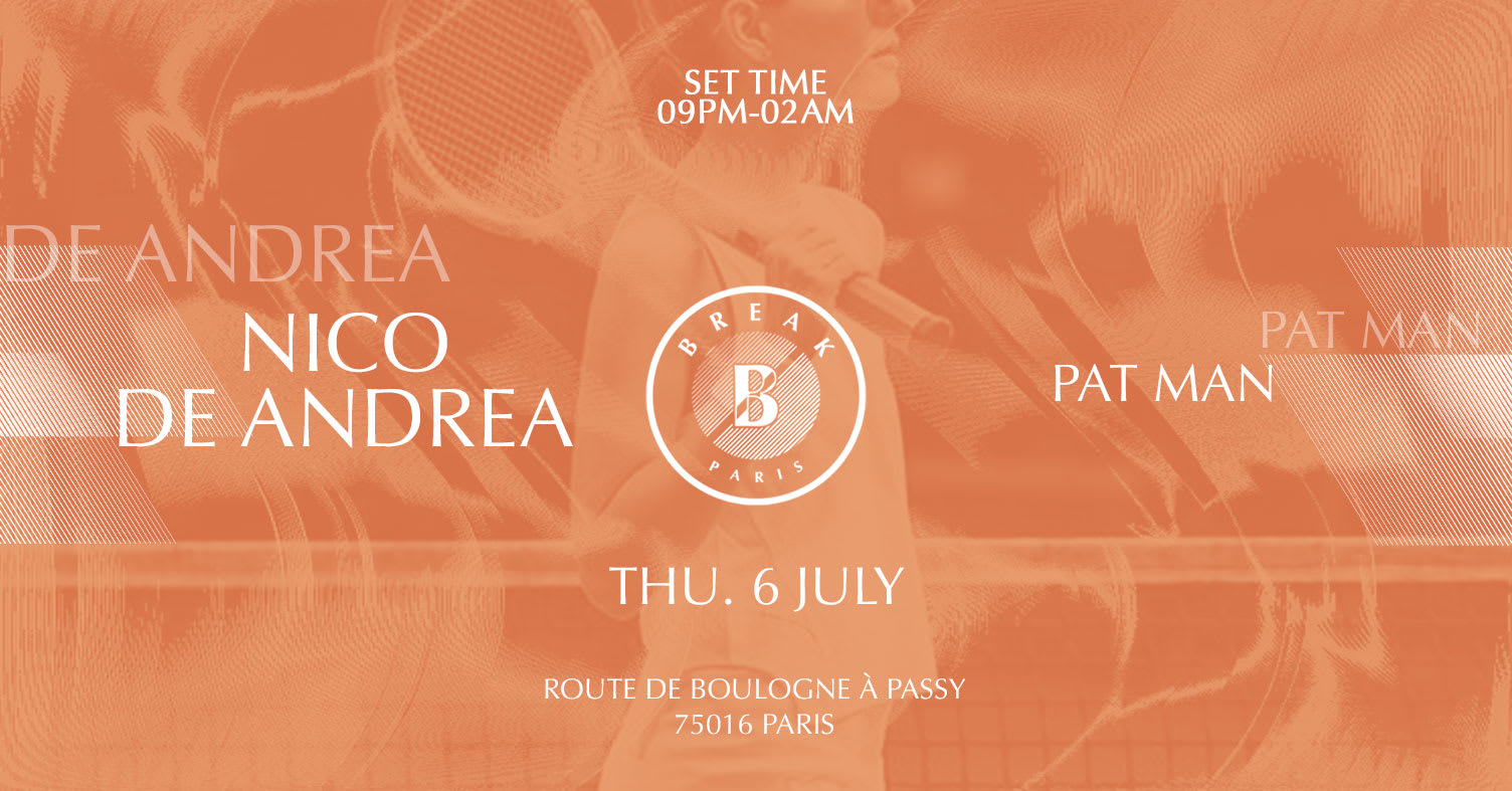 Break : Nico De Andrea Cover