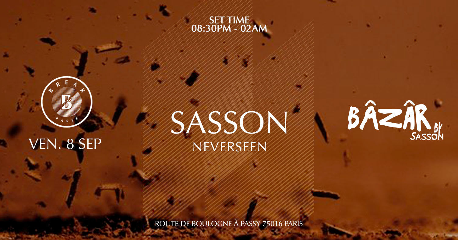 Break : Bâzâr By Sasson + Neverseen Cover